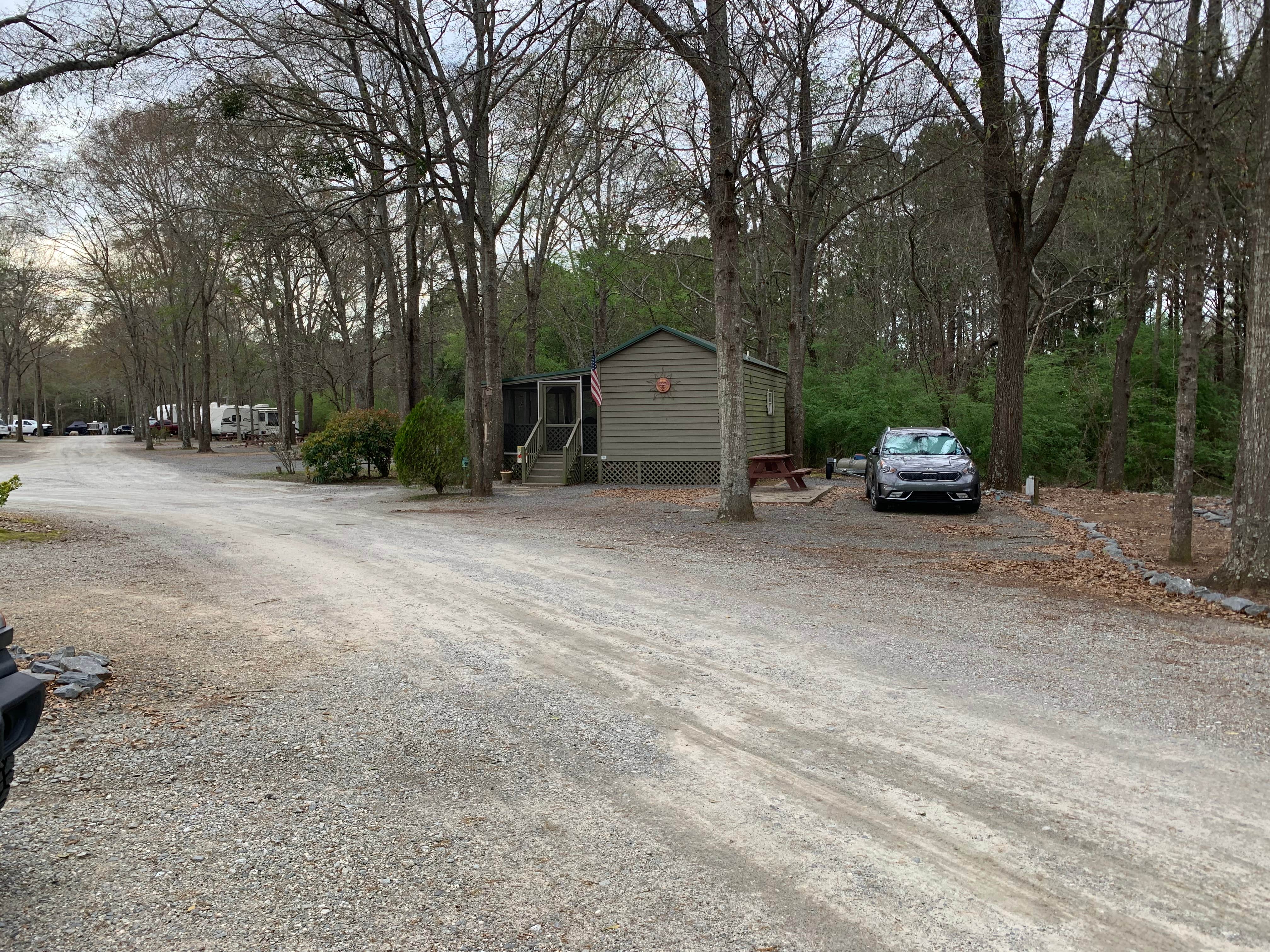 Brandi M.'s photo of a cabin at Twin Oaks RV Park near Macon, GA