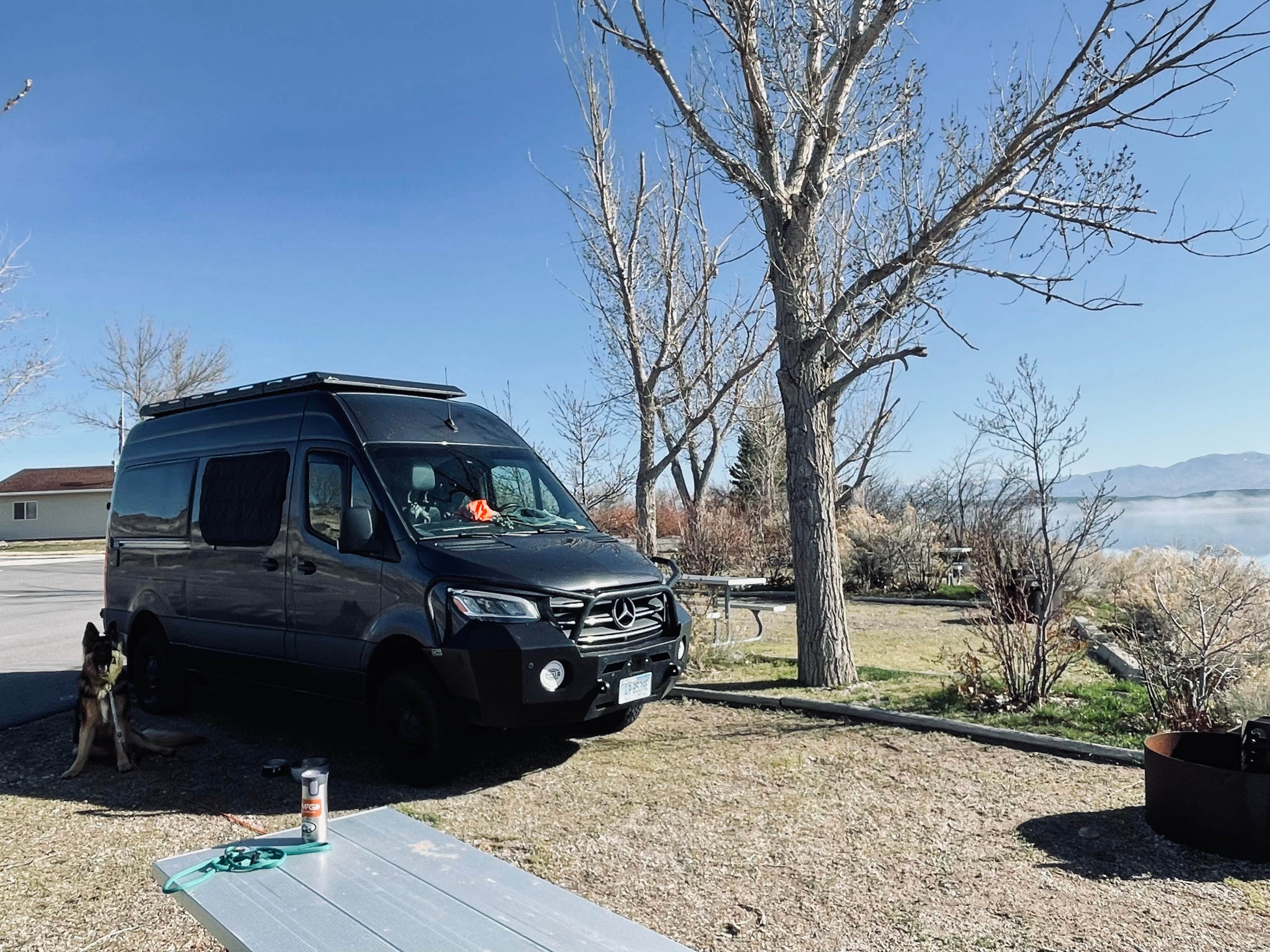 Eric A.'s photo of rv camping at Eagle View Campground — Yuba State Park near Lynndyl, UT
