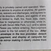 Review photo of Seven Mile RV Park by Greg L., April 1, 2022