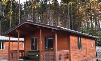 Jeff K.'s photo of a cabin at Mountaindale Cabin Village — L.L. Stub Stewart Memorial State Park near Saint Paul, OR