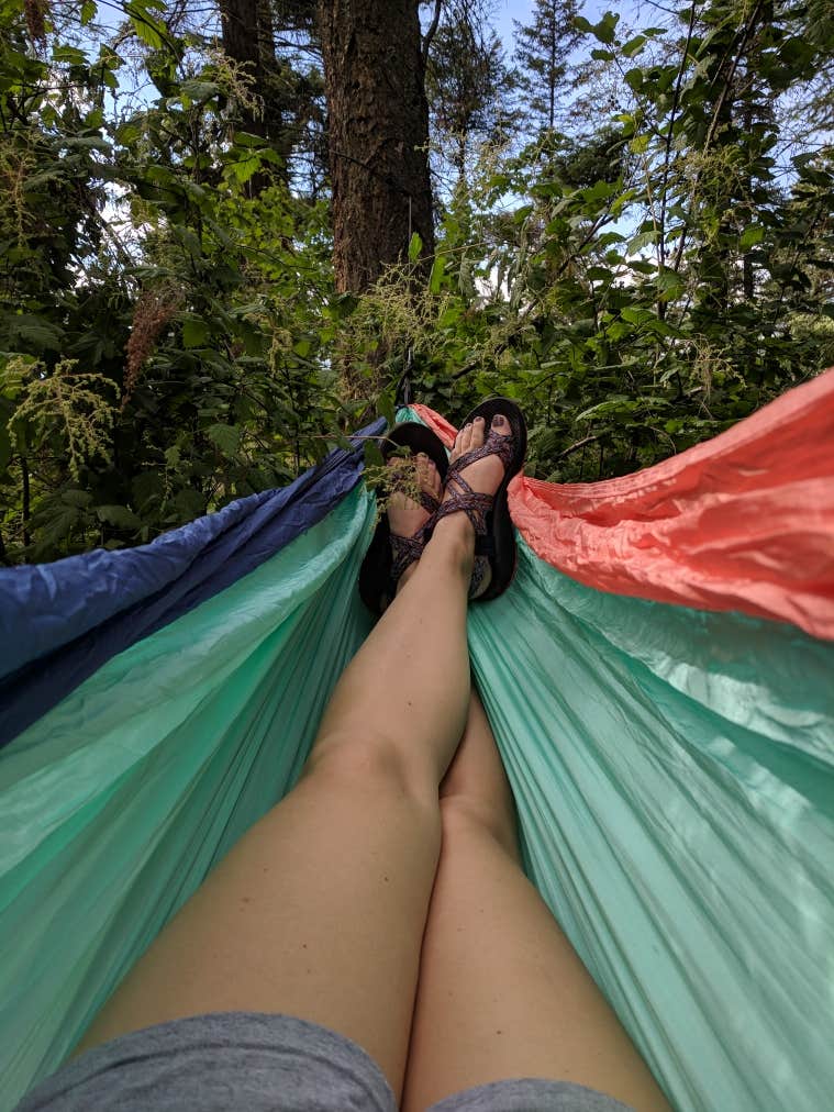 Krissy P.'s photo at Wayfarers State Park Campground near Bigfork, MT