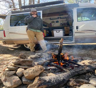 Camper-submitted photo from Linville Gorge Wilderness Dispersed Camping--Western Section, NC 128 he
