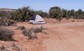 Greg L.'s photo of a dispersed camping area at BLM Mineral Point Road Dispersed Camping near Canyonlands National Park