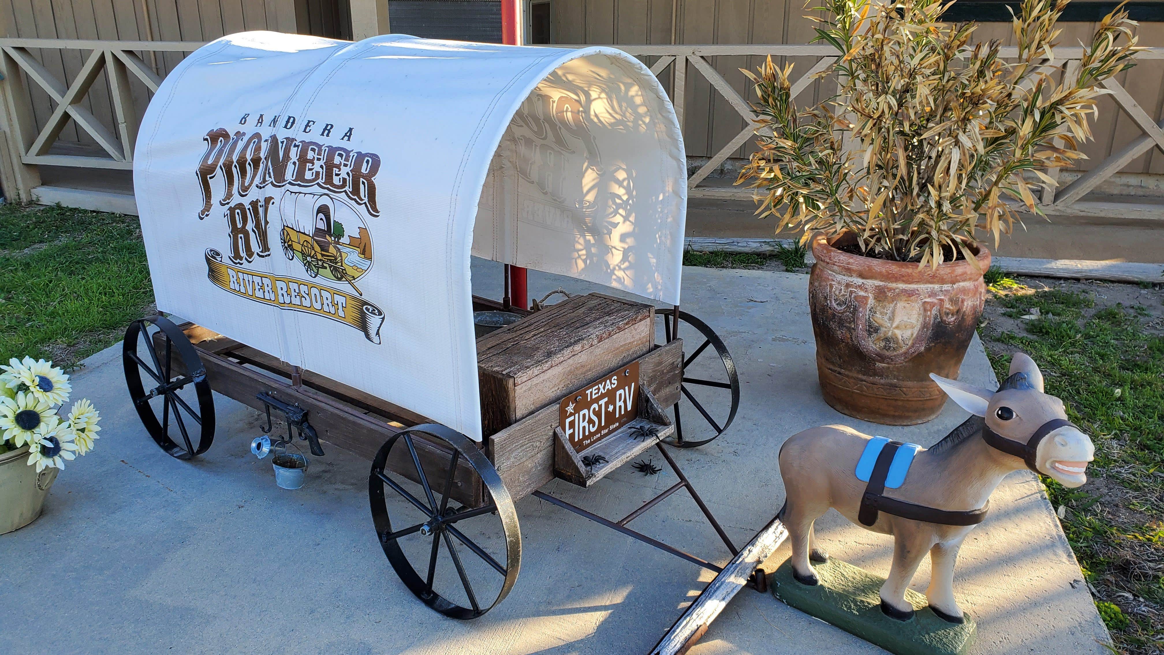 Camper-submitted photo at Bandera Pioneer RV River Resort near Comfort, TX