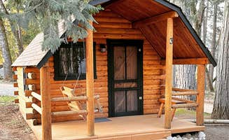 Sunny Valley C.'s photo of a cabin at Sunny Valley Campground near Phoenix, OR