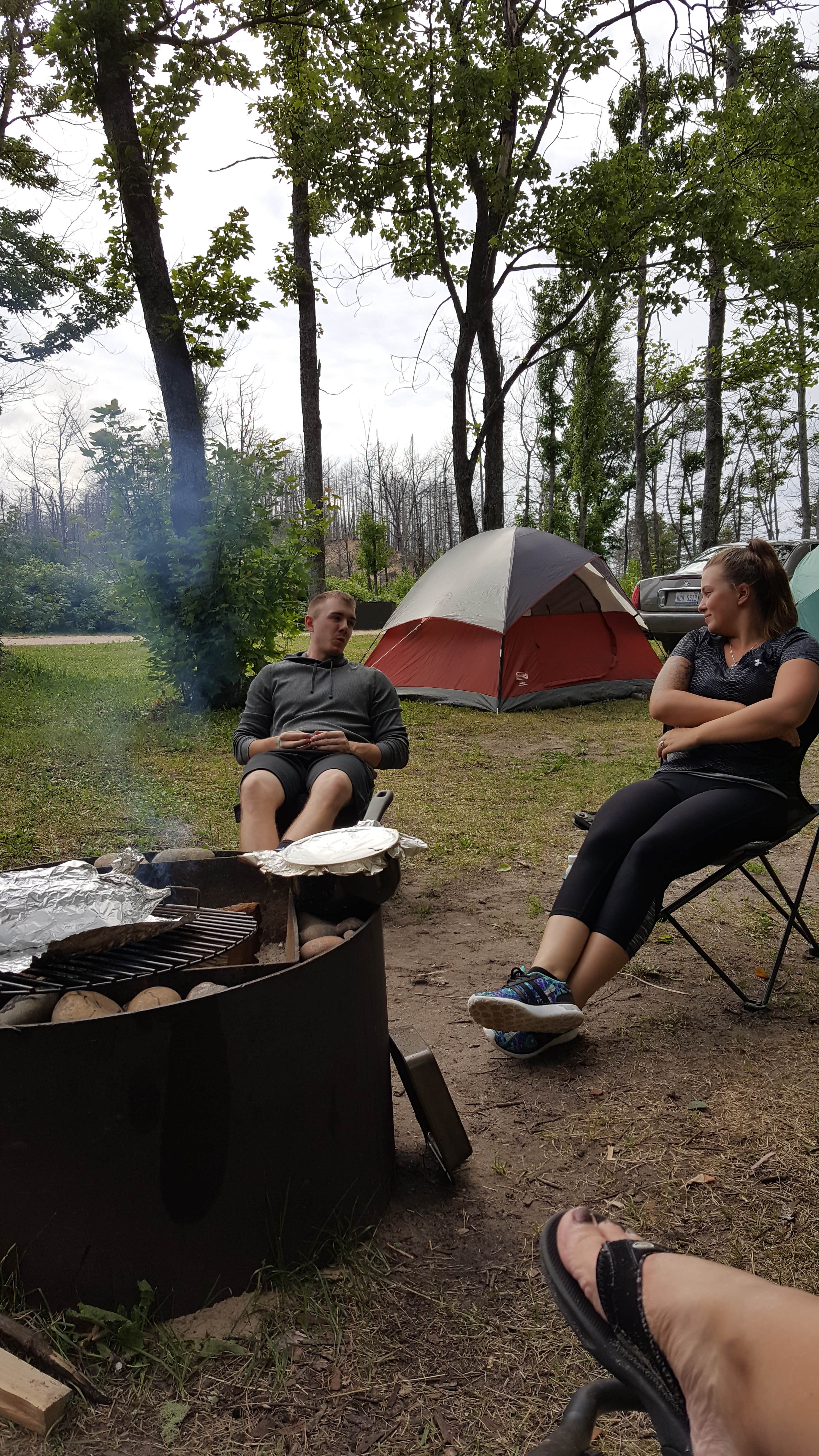 Bobbi V.'s photo at Mouth of Two Hearted River State Forest Campground near Paradise, MI