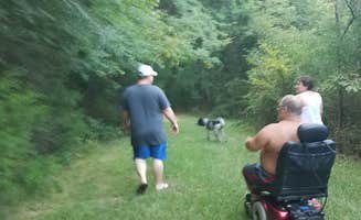 Ashley W.'s photo of camping with pets at Chester State Park Campground near Elgin, SC