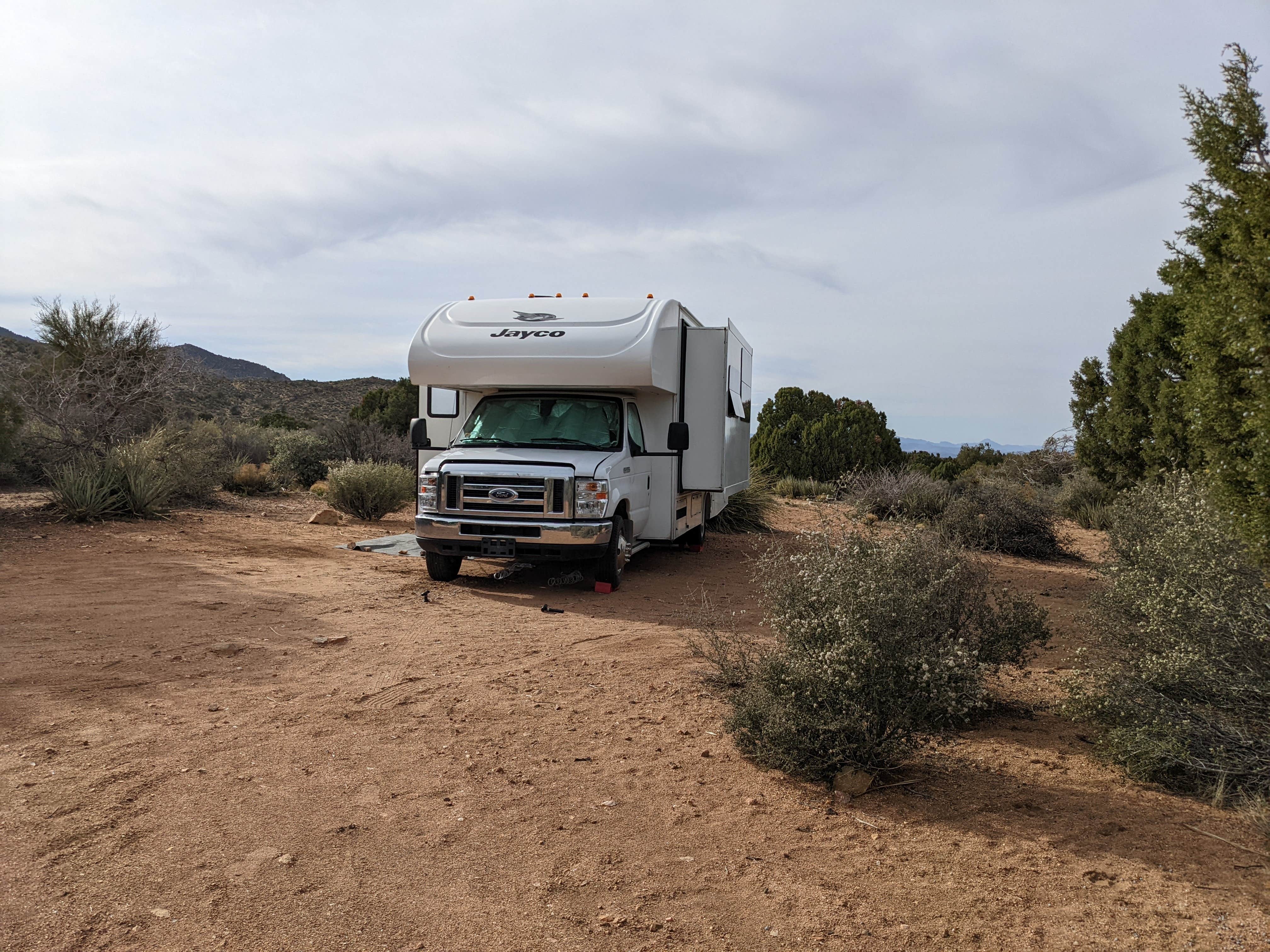 Laura M.'s photo of rv camping at Hwy 193 BLM Dispersed near Kingman, AZ