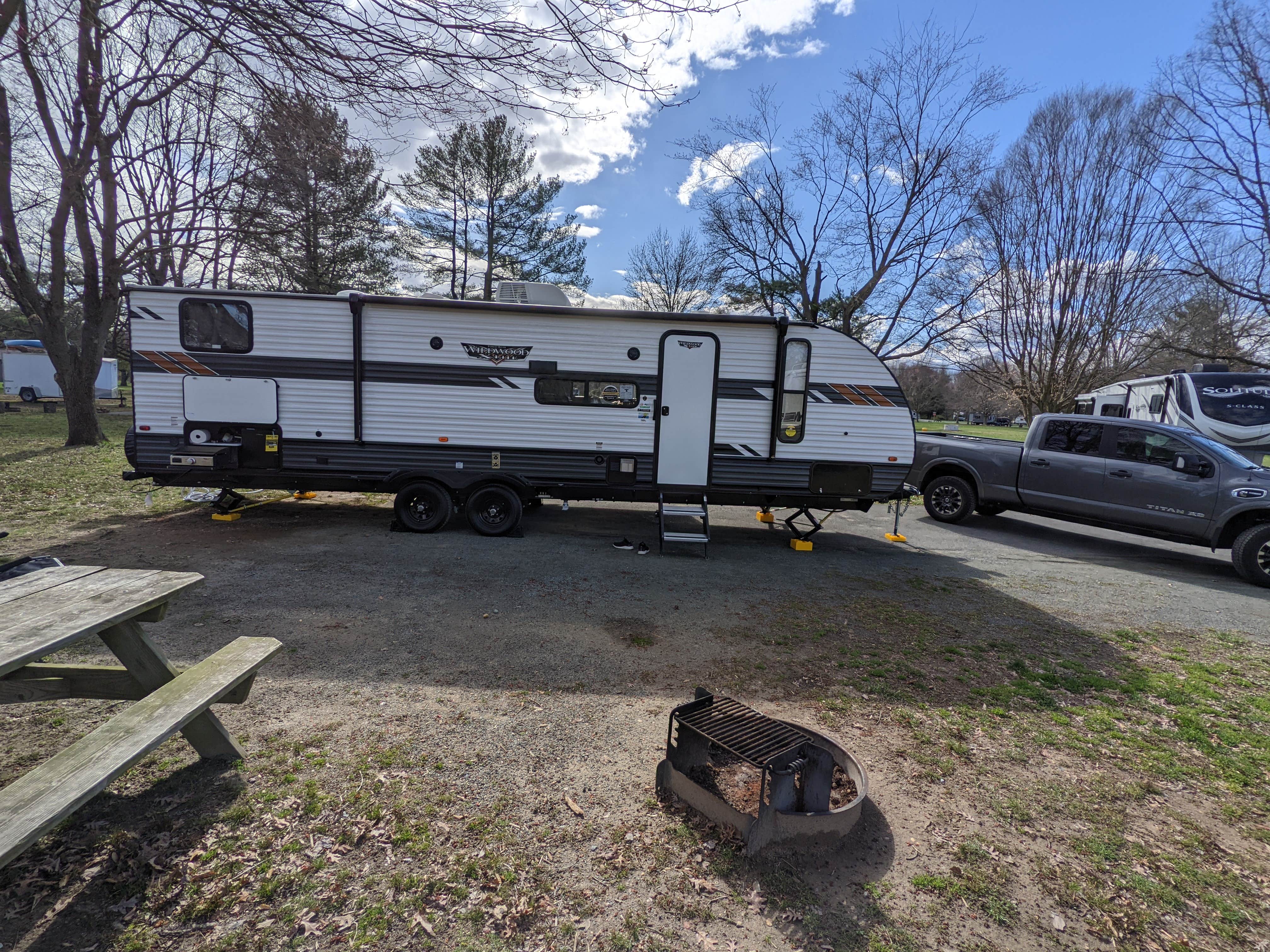 Mark's photo of rv camping at Lums Pond State Park Campground near Delaware City, DE