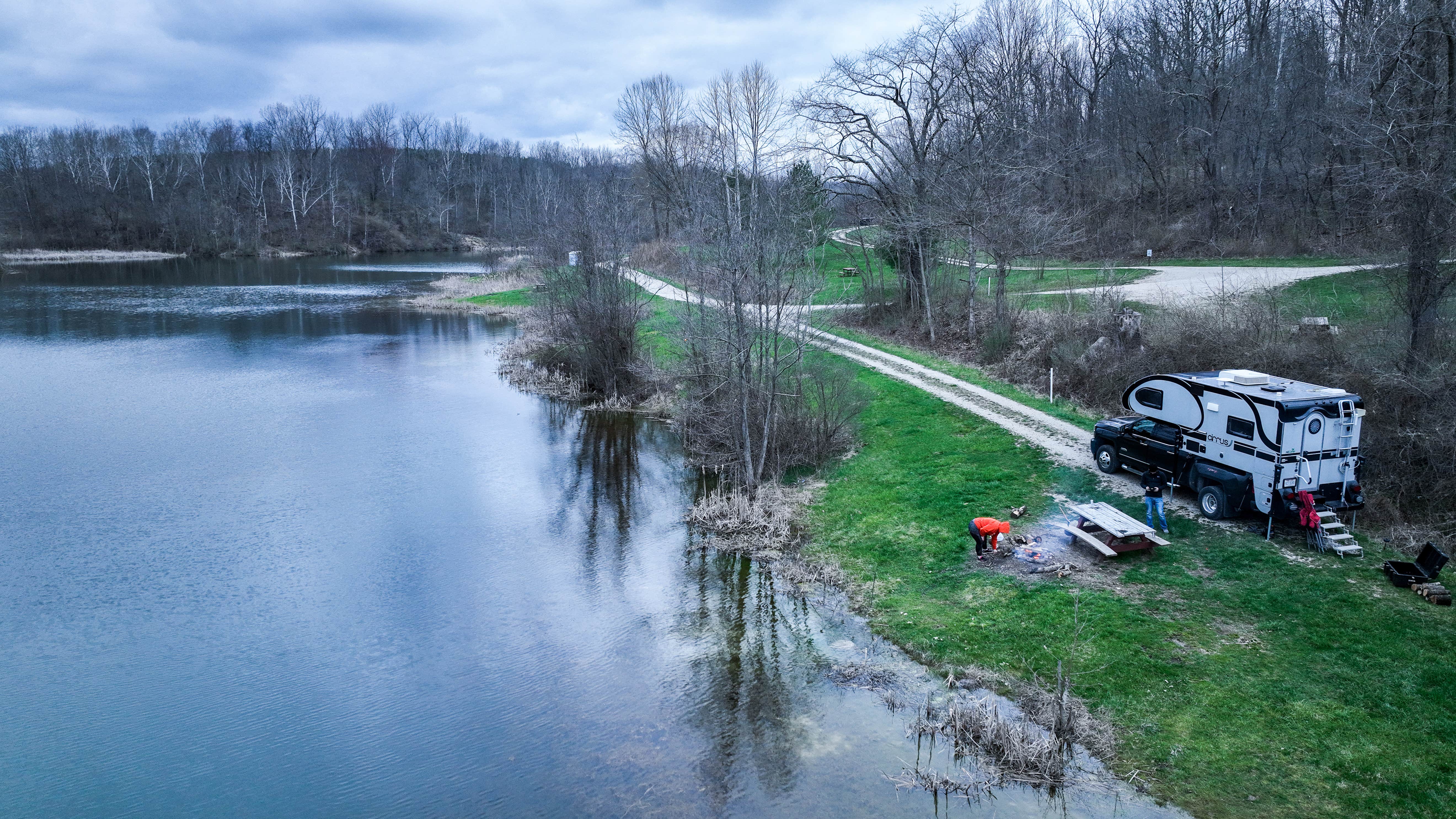 Camper-submitted photo at Bicentennial Campground near Clifton, OH