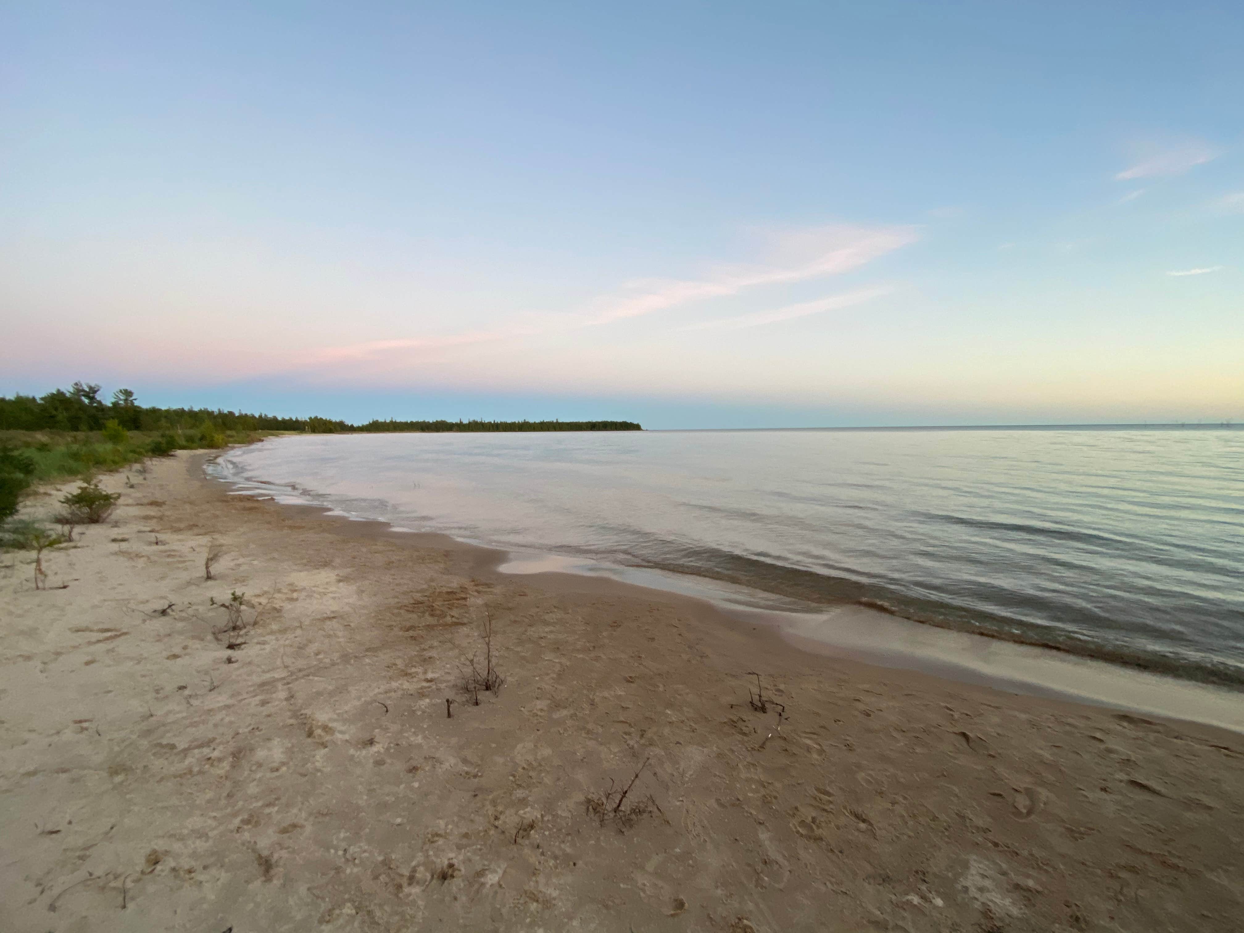 Camping near Trout Lake Campground: Epoufette Bay Campground, Naubinway, Michigan