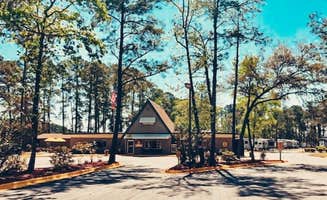 Jessica B.'s photo of a cabin at Savannah South KOA near Hilton Head Island, SC