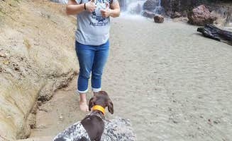 Rebecca S.'s photo of camping with pets at East Campground — Smith Falls State Park near Sparks, NE