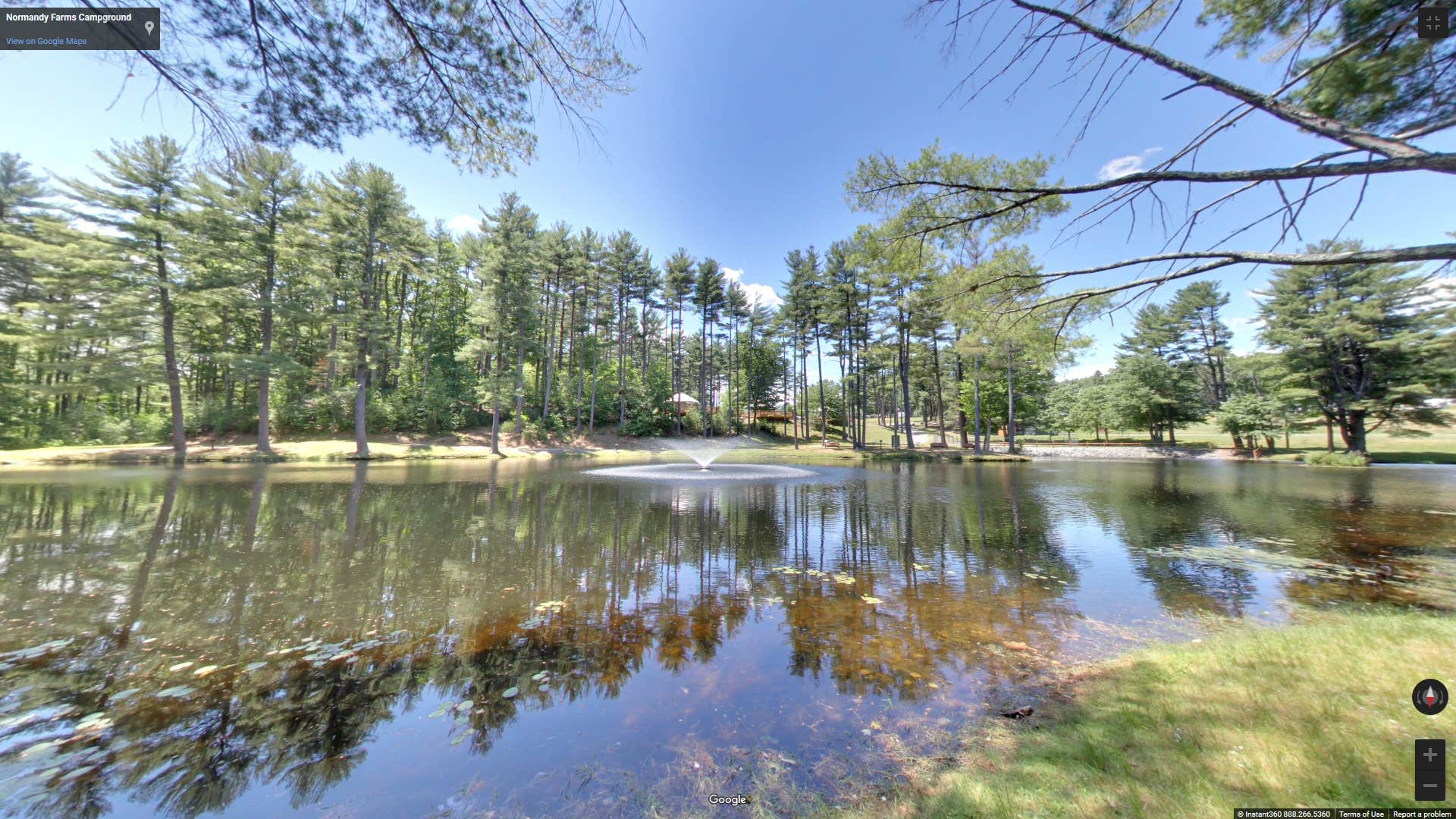 Camper-submitted photo at Normandy Farms Campground near Millville, MA