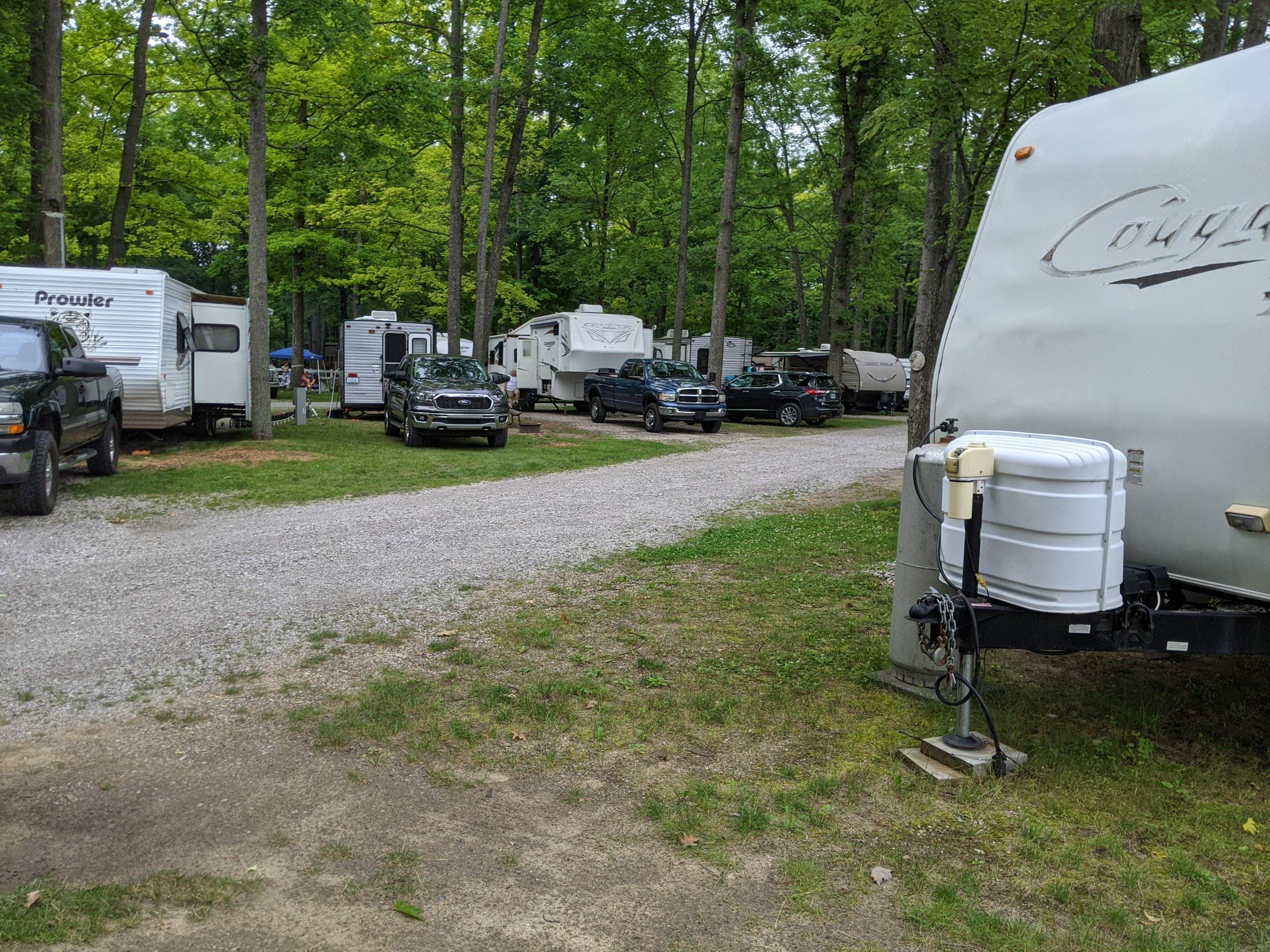Camper-submitted photo at Hidden Hill Family Campground near Clare, MI