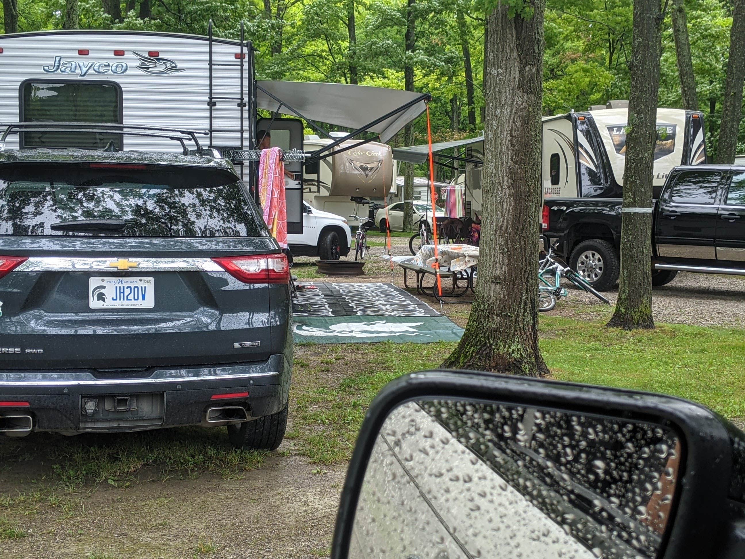 Camping near Mud Lake State Forest Campground: Hidden Hill Family Campground, Farwell, Michigan