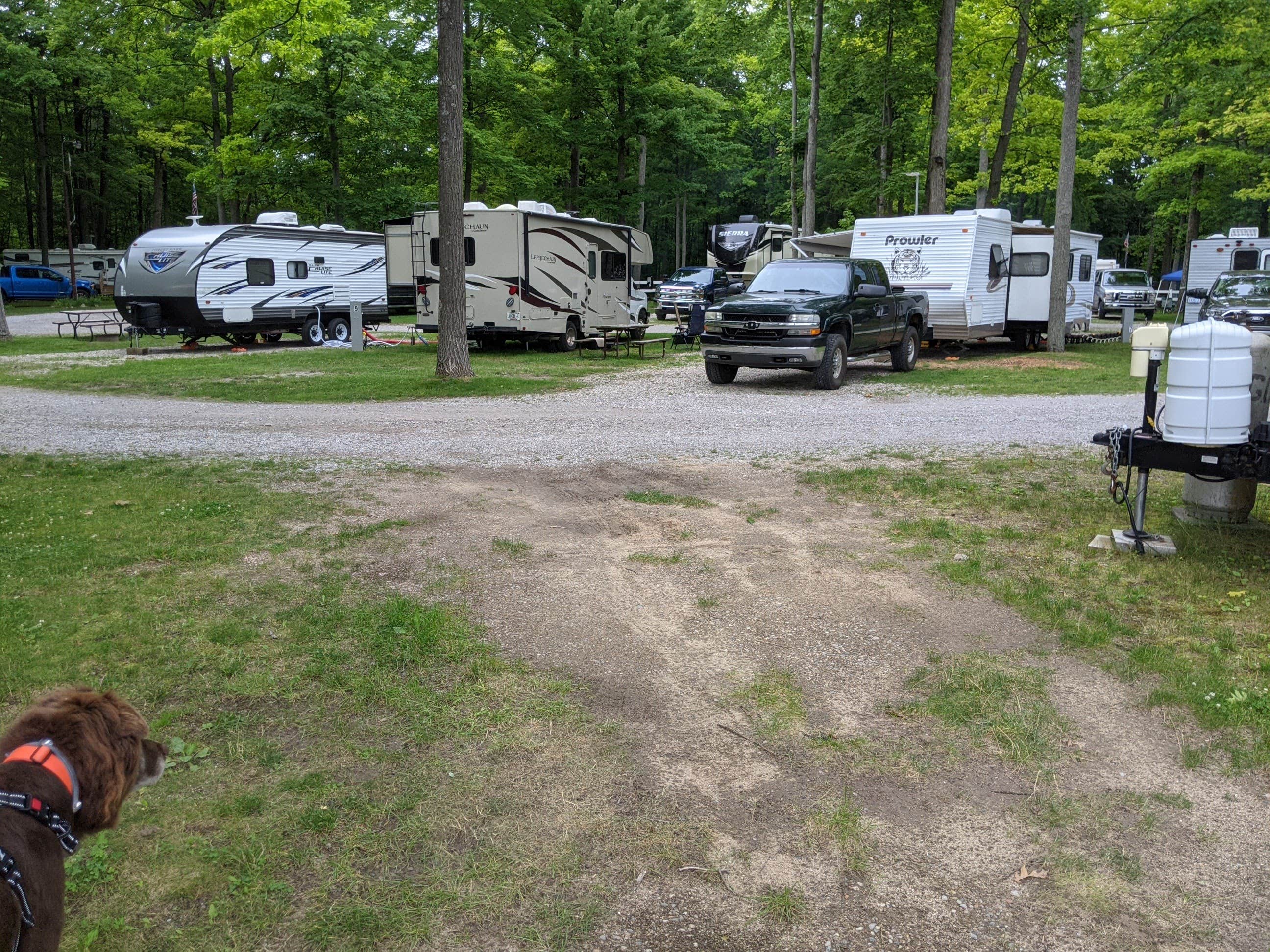 Camper-submitted photo at Hidden Hill Family Campground near Clare, MI