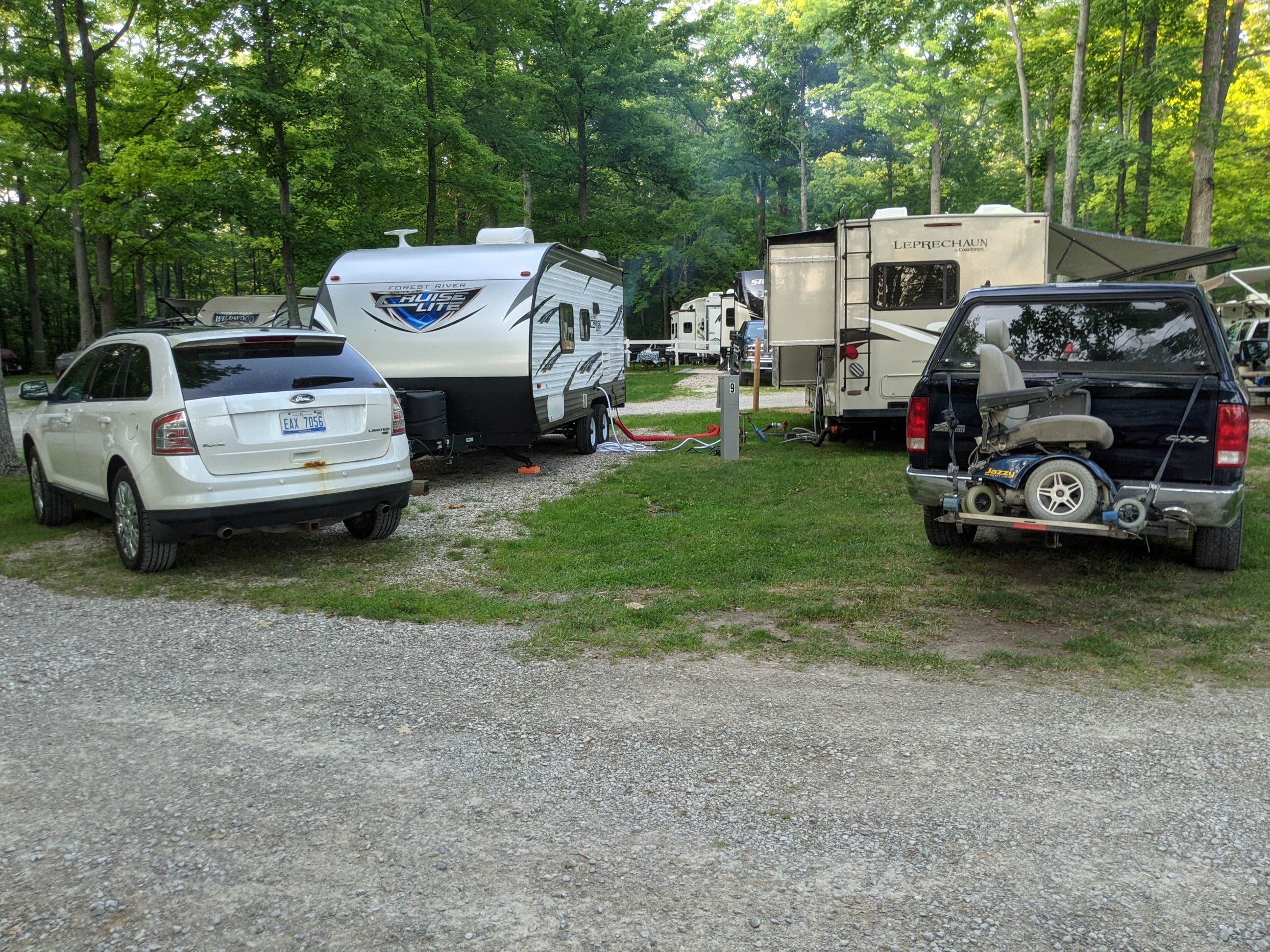 Camper-submitted photo at Hidden Hill Family Campground near Clare, MI