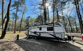 Katie B.'s photo of rv camping at Millwood State Park Campground near DeQueen Lake
