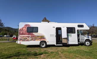 brigitte's photo of rv camping at Sequoia RV Park near Prather, CA