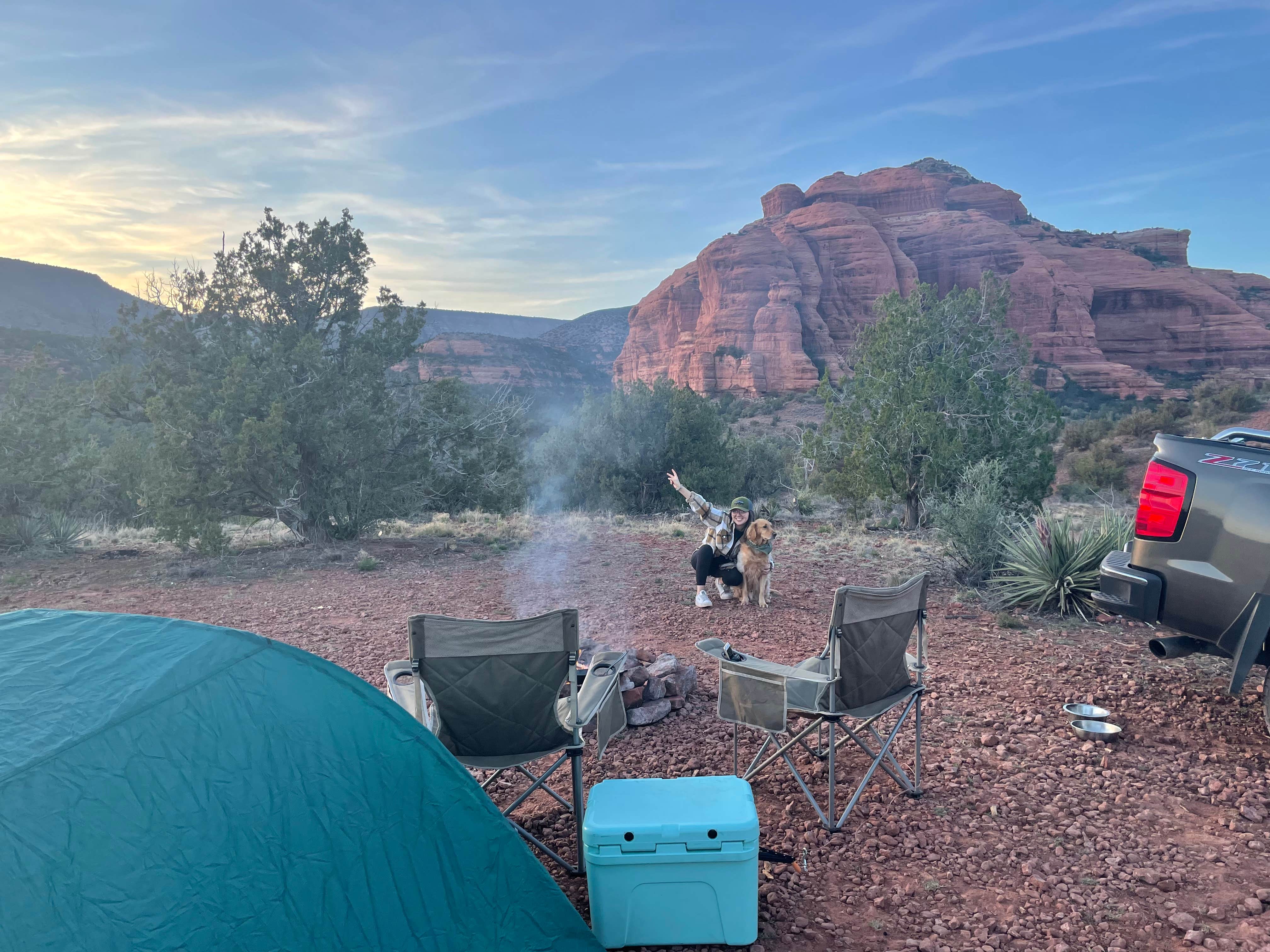 Camper submitted image from Red Canyon Overlook Dispersed - PERMANENTLY CLOSED - 5