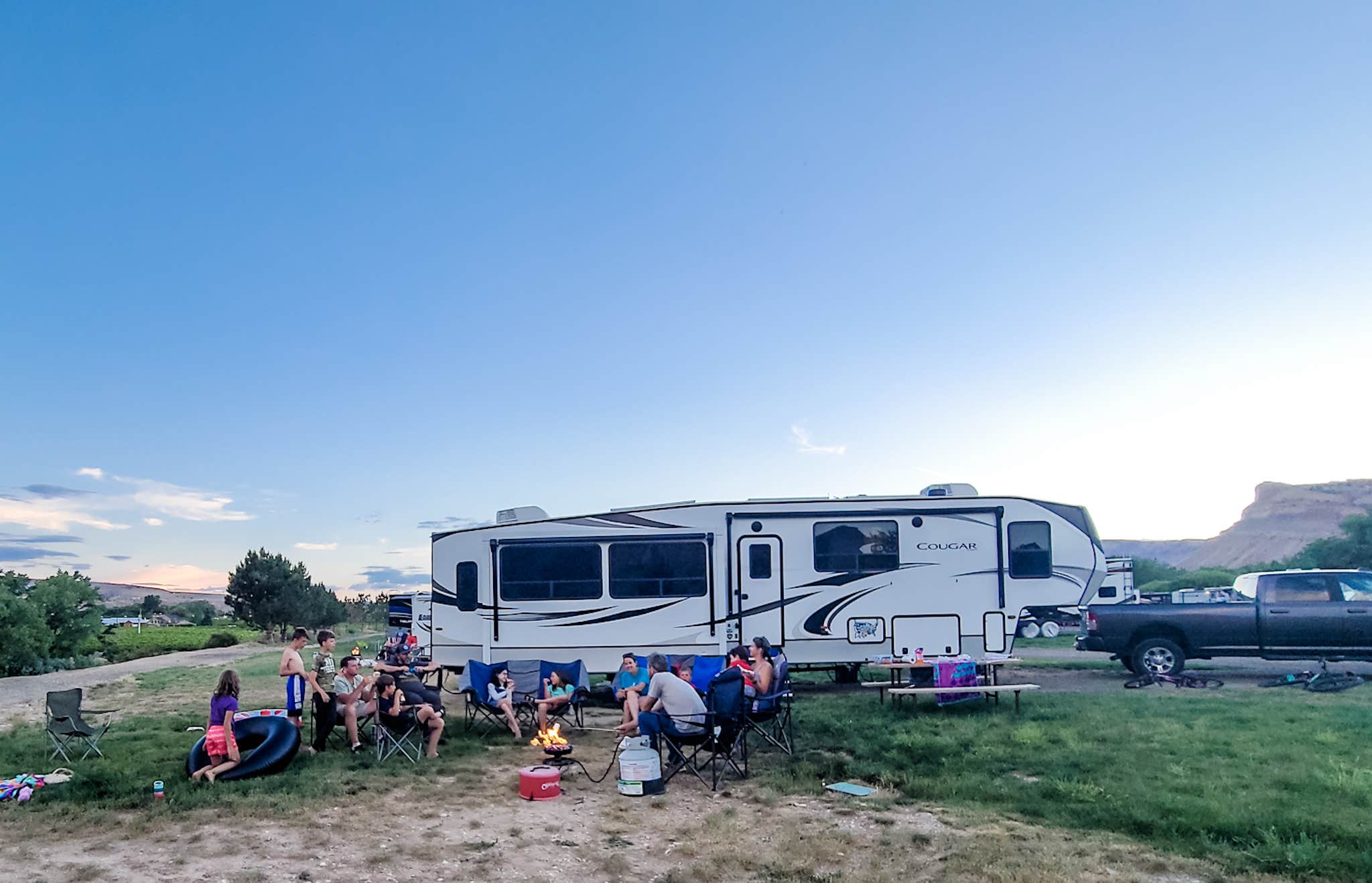Horizon M.'s photo of rv camping at Palisade Basecamp RV Resort near Rifle, CO