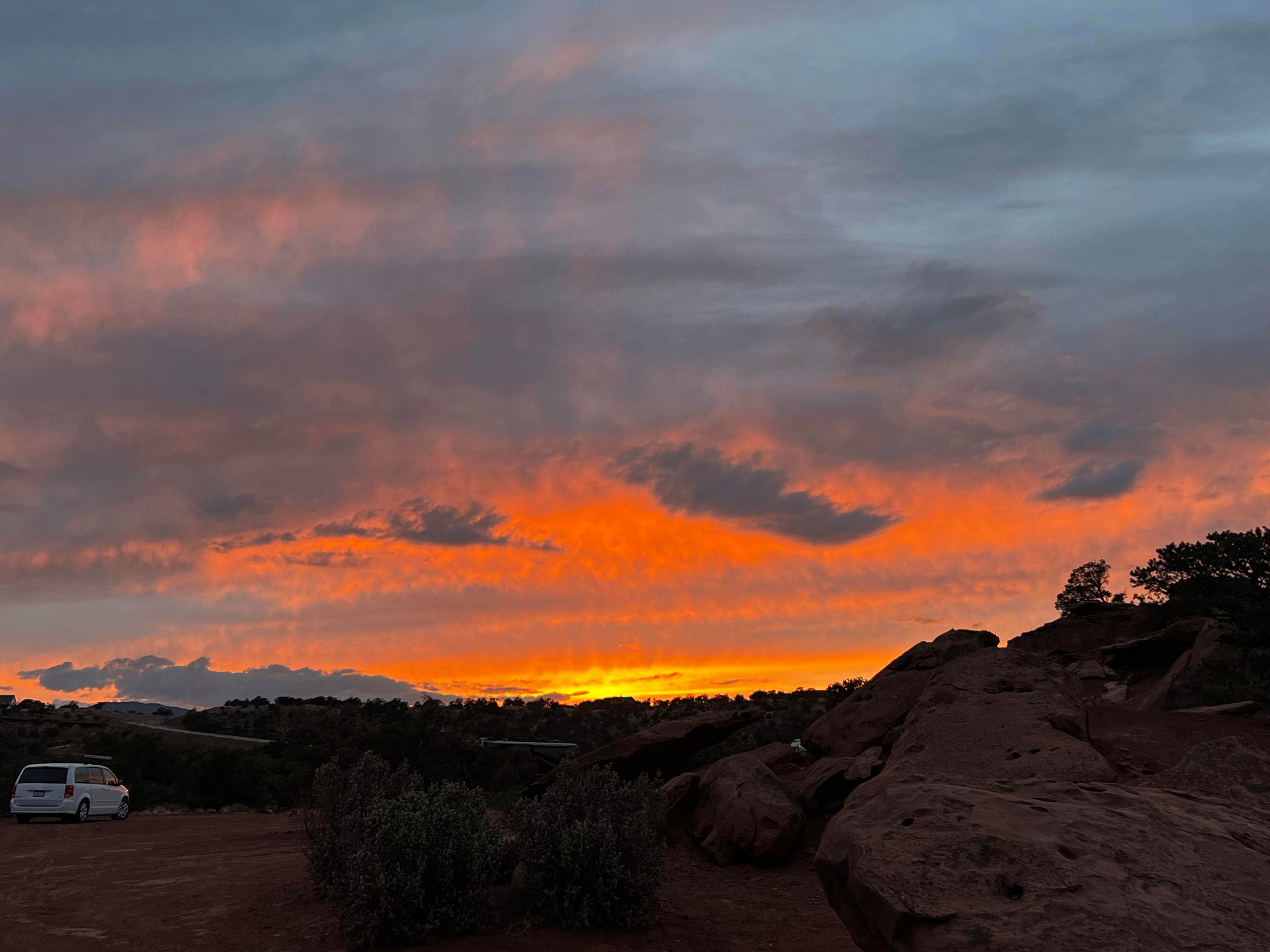Joseph H.'s photo of a dispersed camping area at Beas Lewis Flat Dispersed near Capitol Reef National Park