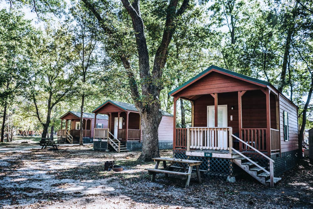 Horizon M.'s photo of a cabin at Marval Camping Resort near Proctor, OK