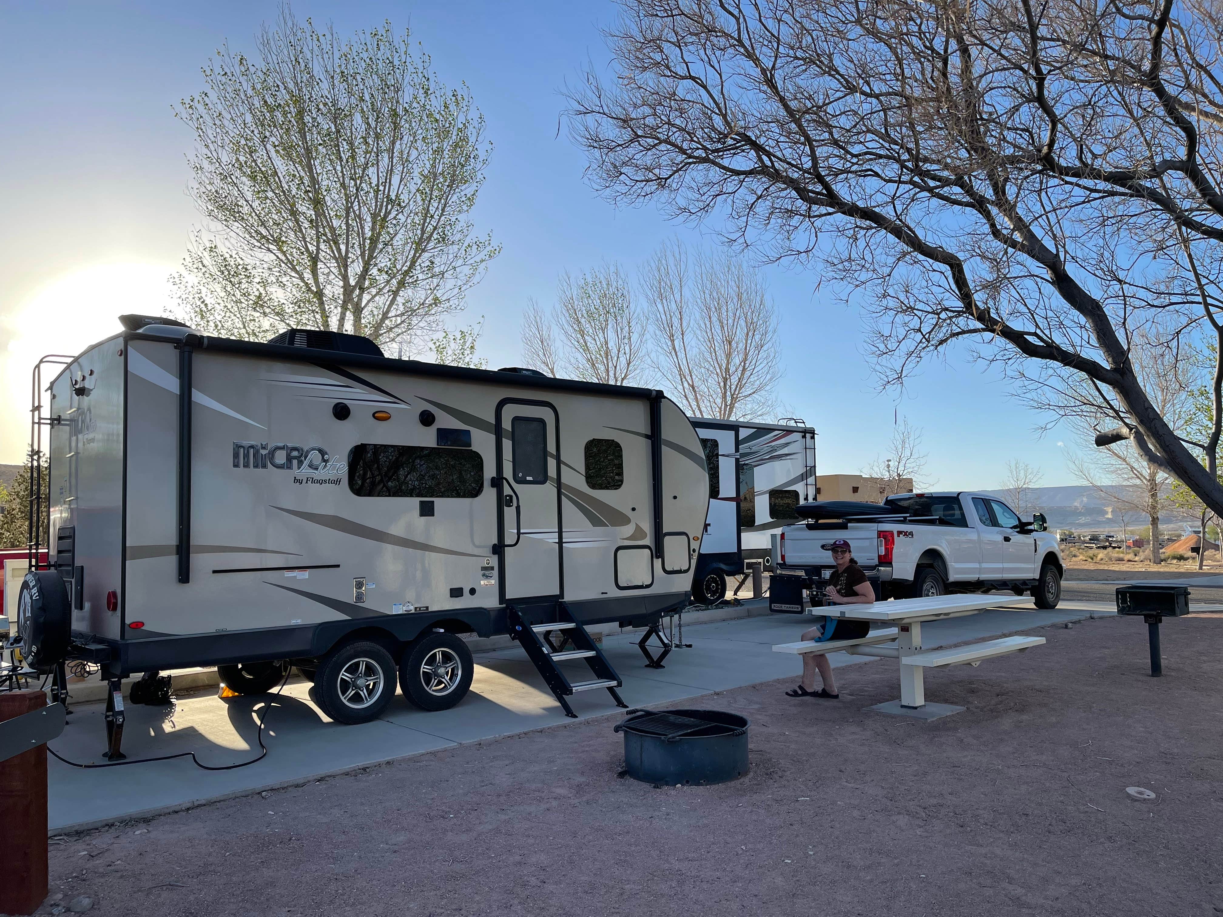Leo S.'s photo of rv camping at Wahweap Campground & RV Park — Glen Canyon National Recreation Area near Big Water, UT
