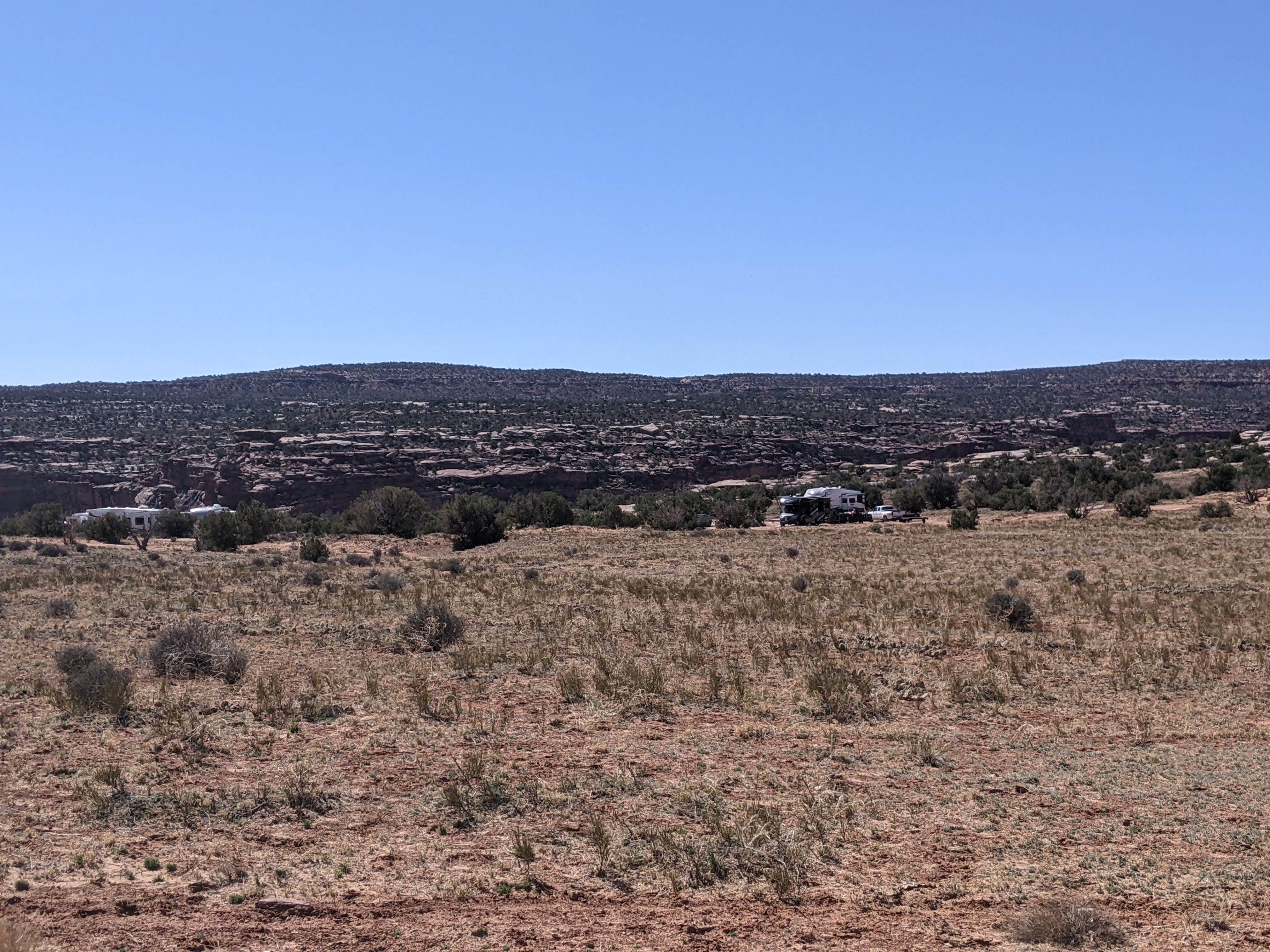 Camping near Moonshine Wash TH: BLM Hell Roaring Canyon Overlook Dispersed Camping, Moab, Utah