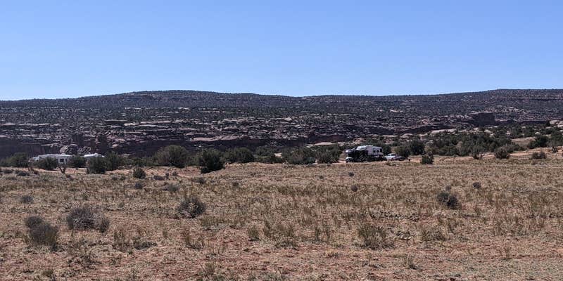 Camper submitted image from BLM Hell Roaring Canyon Overlook Dispersed Camping