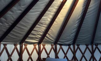 Jeff K.'s photo of glamping accommodations at South Beach State Park Campground near Neskowin, OR