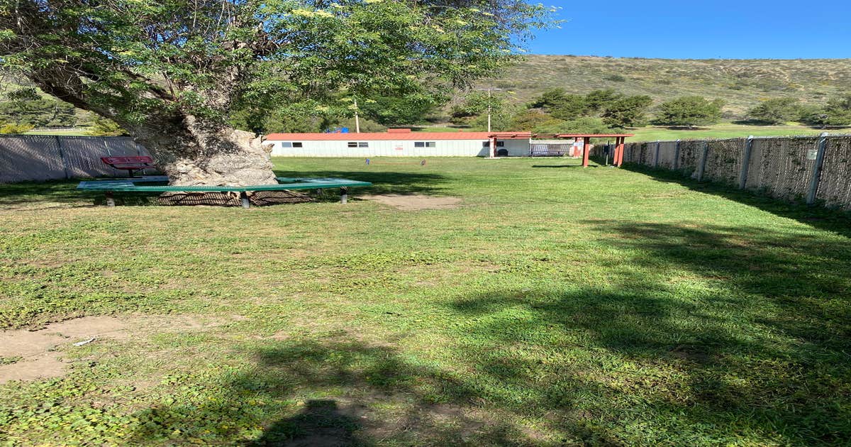 Military Park San Diego Naval Station Admiral Baker Field Campground