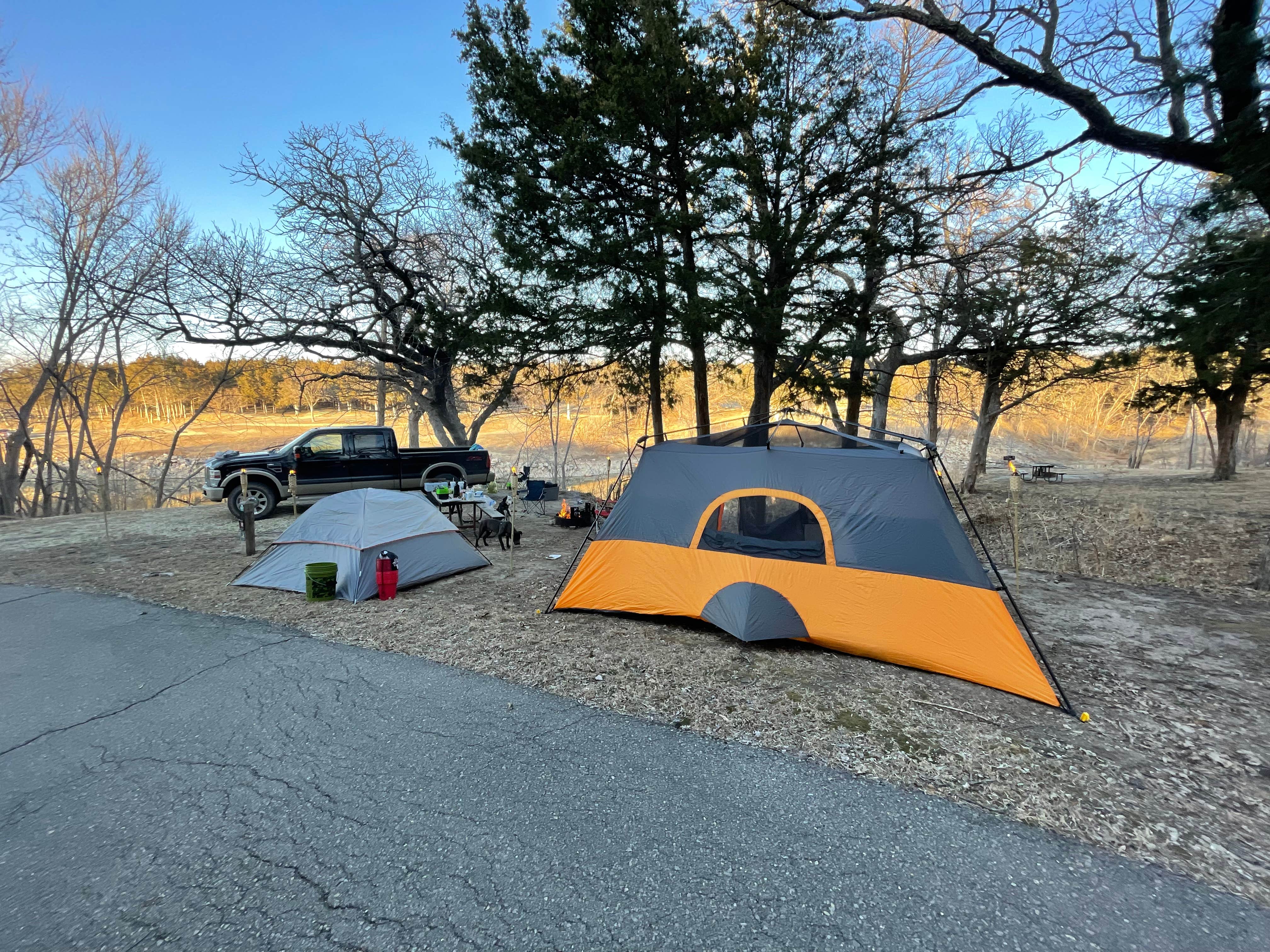 Camper-submitted photo at Woodland Hills — Milford State Park near Milford Lake