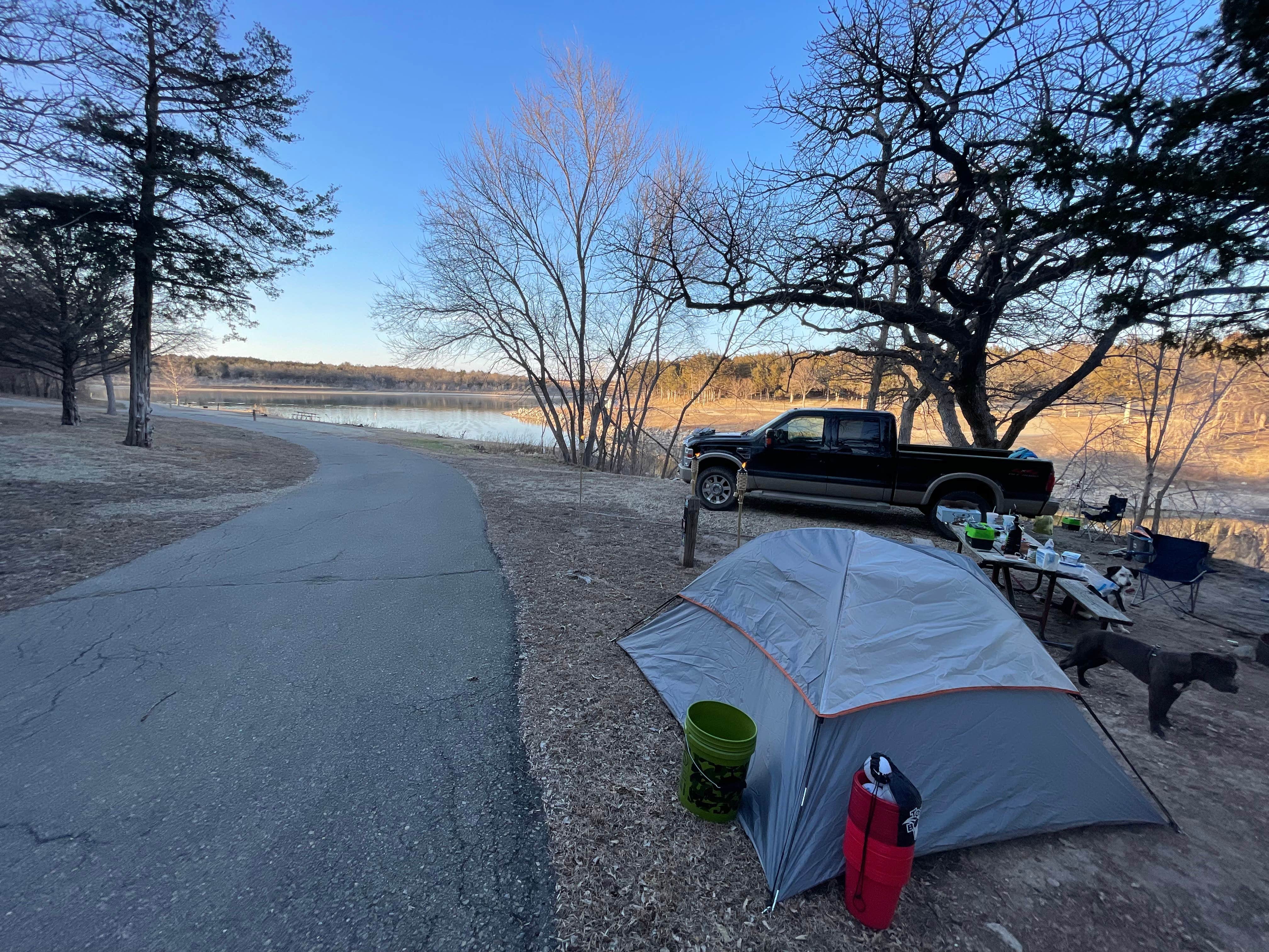 Camper-submitted photo at Woodland Hills — Milford State Park near Milford Lake