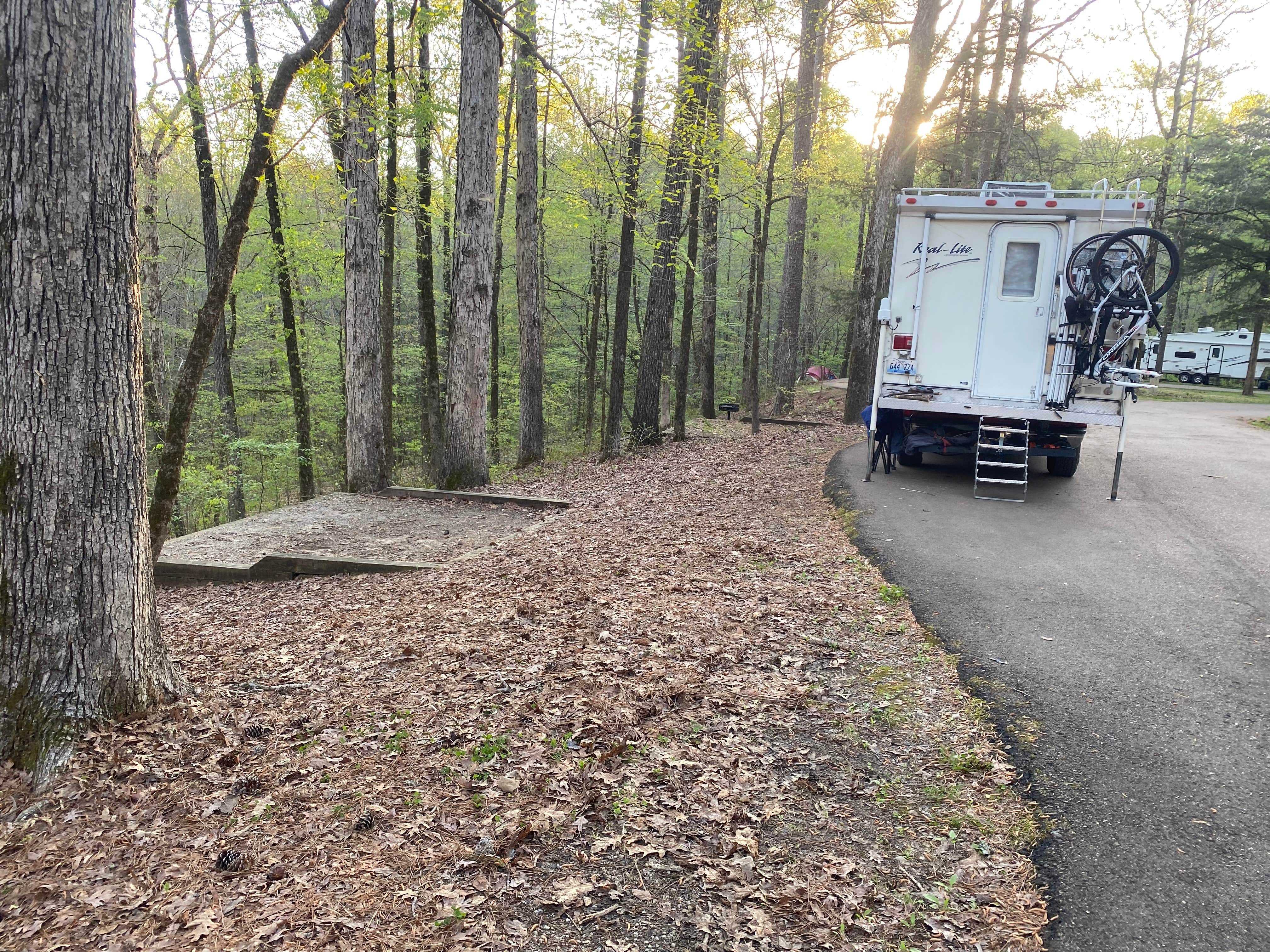 Marty's photo of rv camping at Jeff Busby Campground, Milepost 193.1 — Natchez Trace Parkway near Thomastown, MS