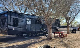 Camping near Mother Bosque Gardens: Kirtland AFB FamCamp, Monticello, New Mexico