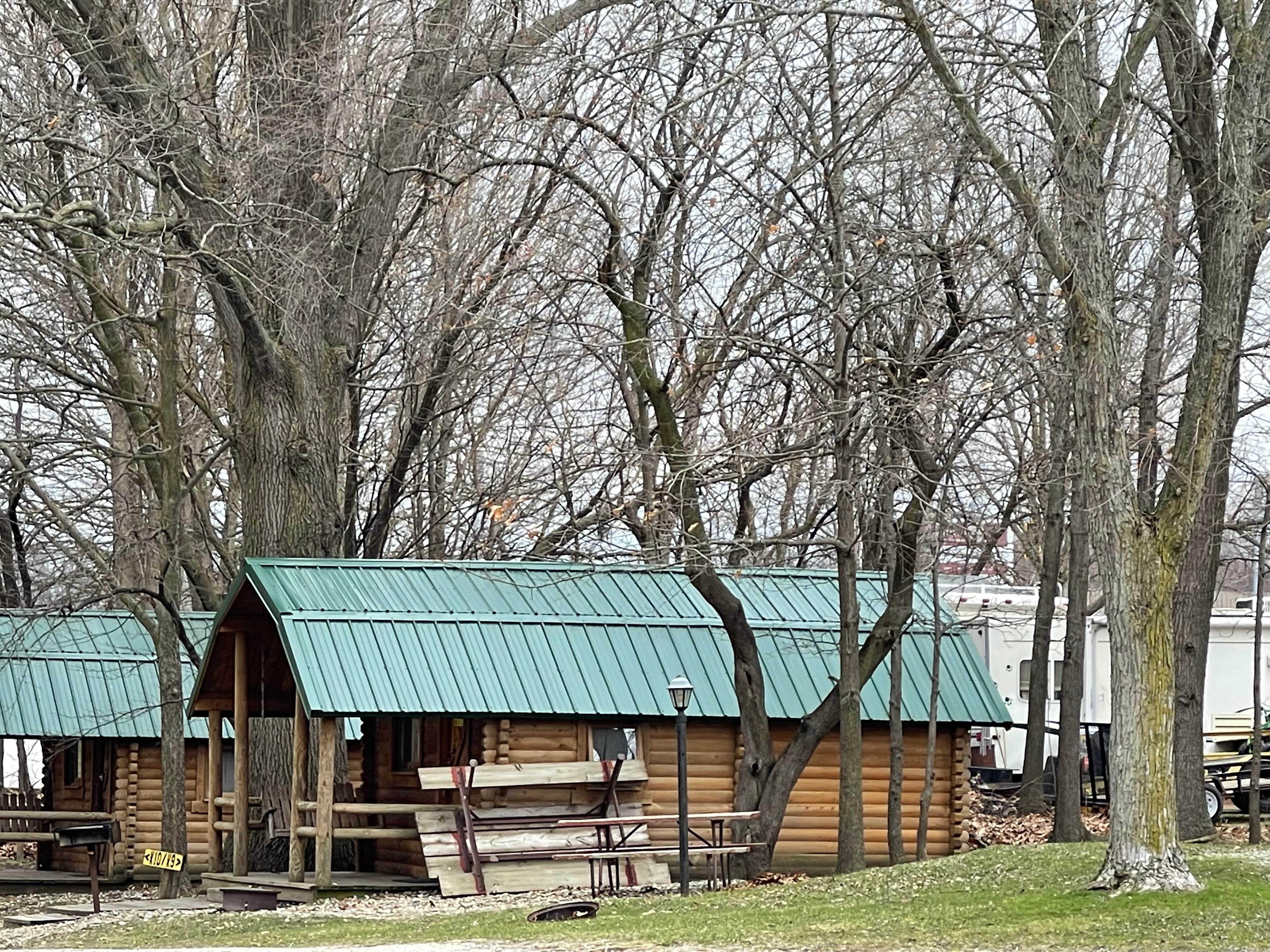 kelly N.'s photo of glamping accommodations at Elkhart RV Resort by Rjourney near Lagrange, IN