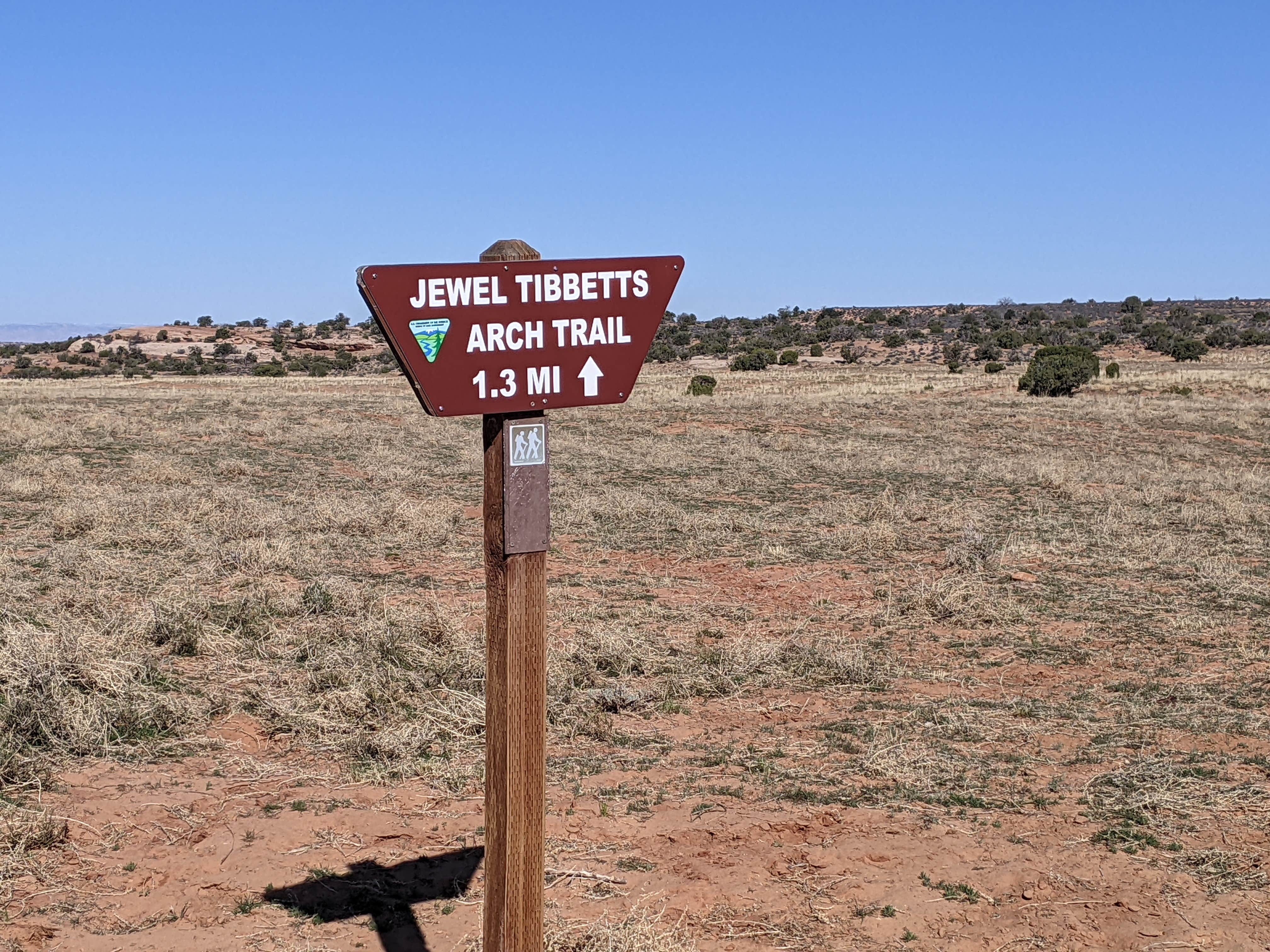 Camper submitted image from BLM Tibbetts Arch Road Dispersed Camping - 4