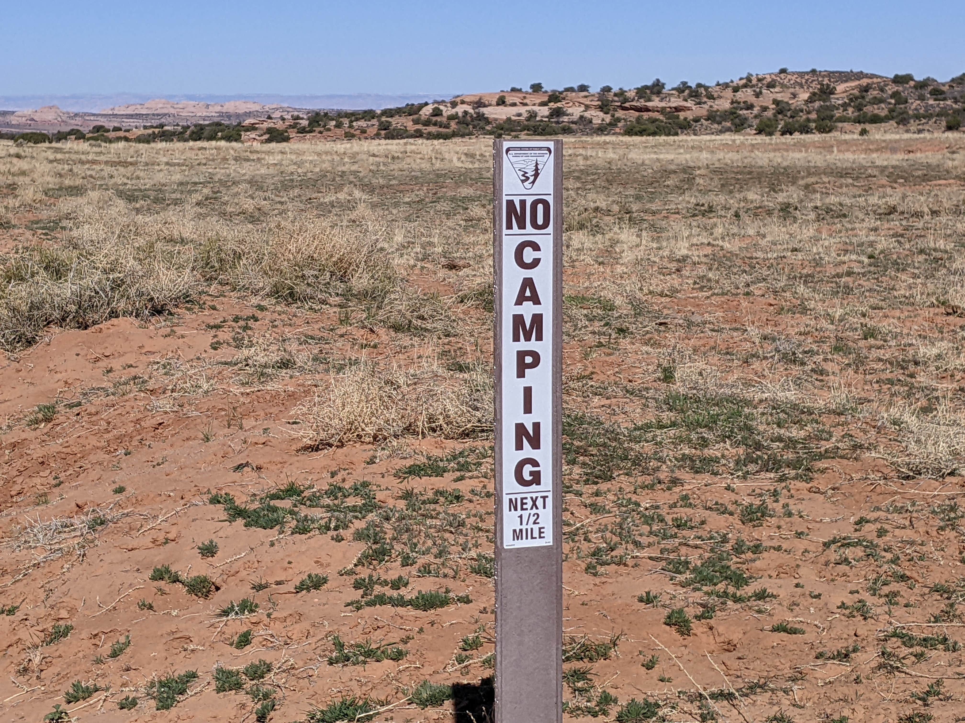 Camper submitted image from BLM Tibbetts Arch Road Dispersed Camping - 2