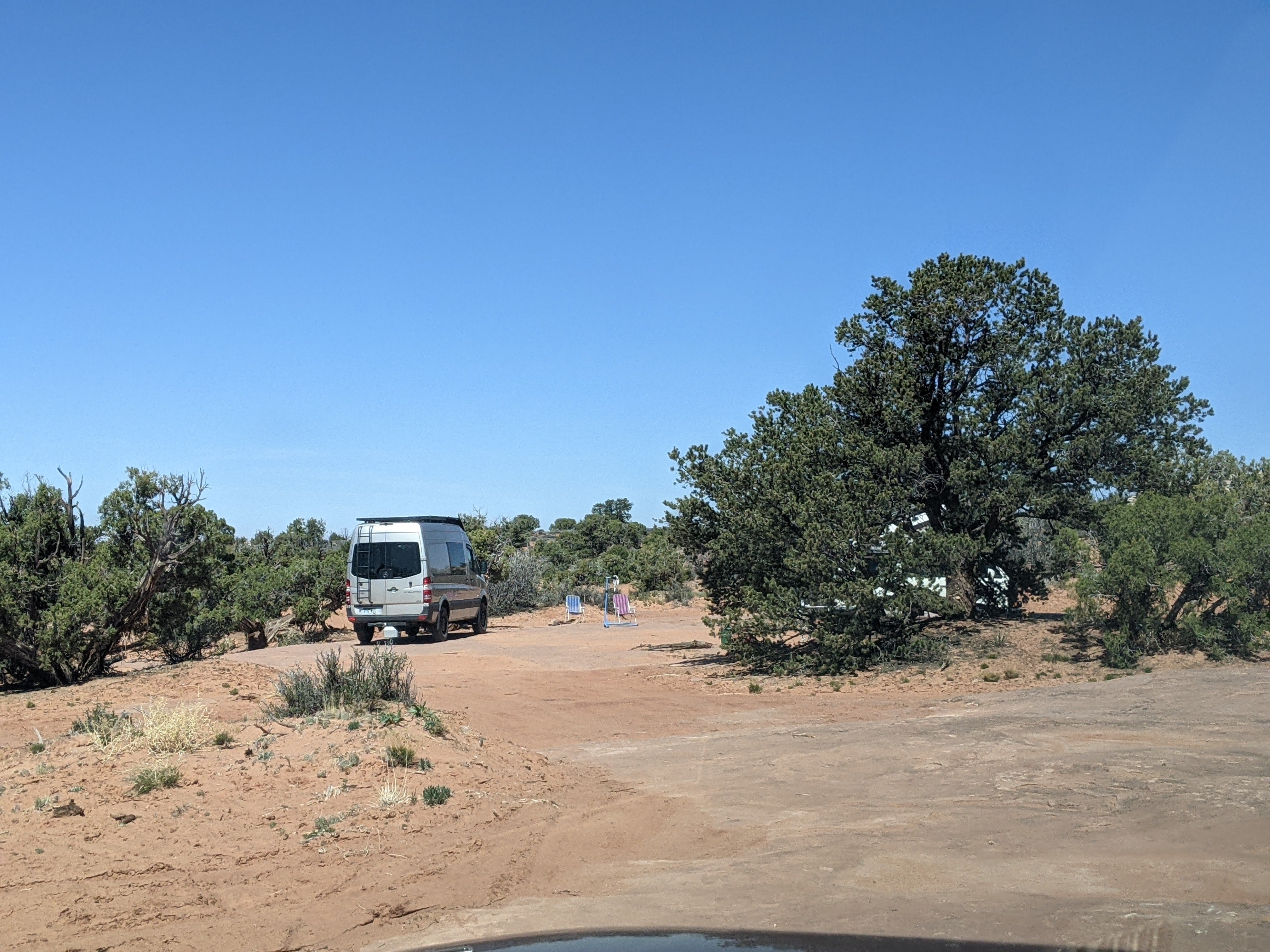 Camper submitted image from BLM Tibbetts Arch Road Dispersed Camping - 5