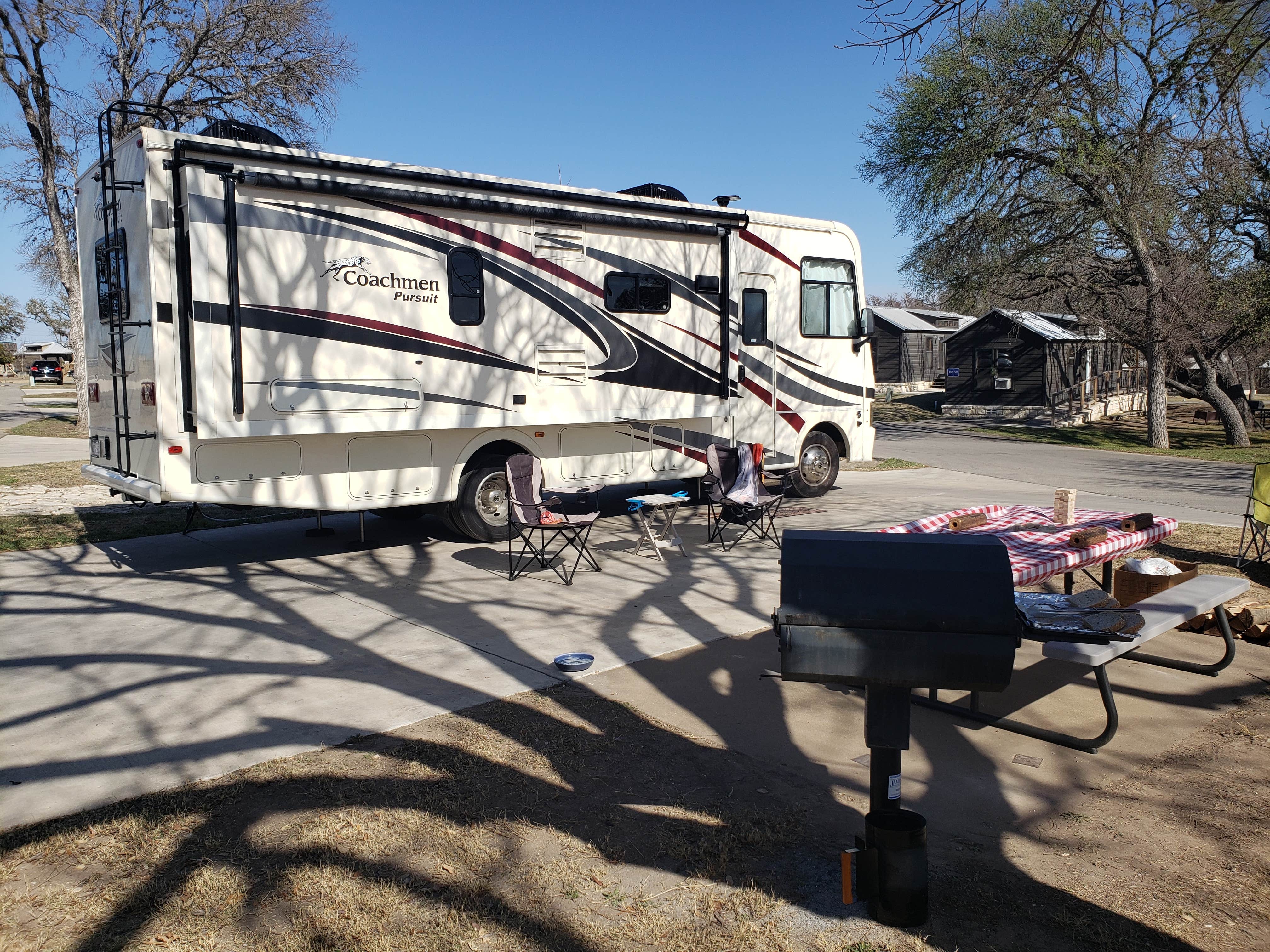 Sean & Holly H.'s photo of rv camping at Yogi Bear's Jellystone Park™ Guadalupe River near Mountain Home, TX