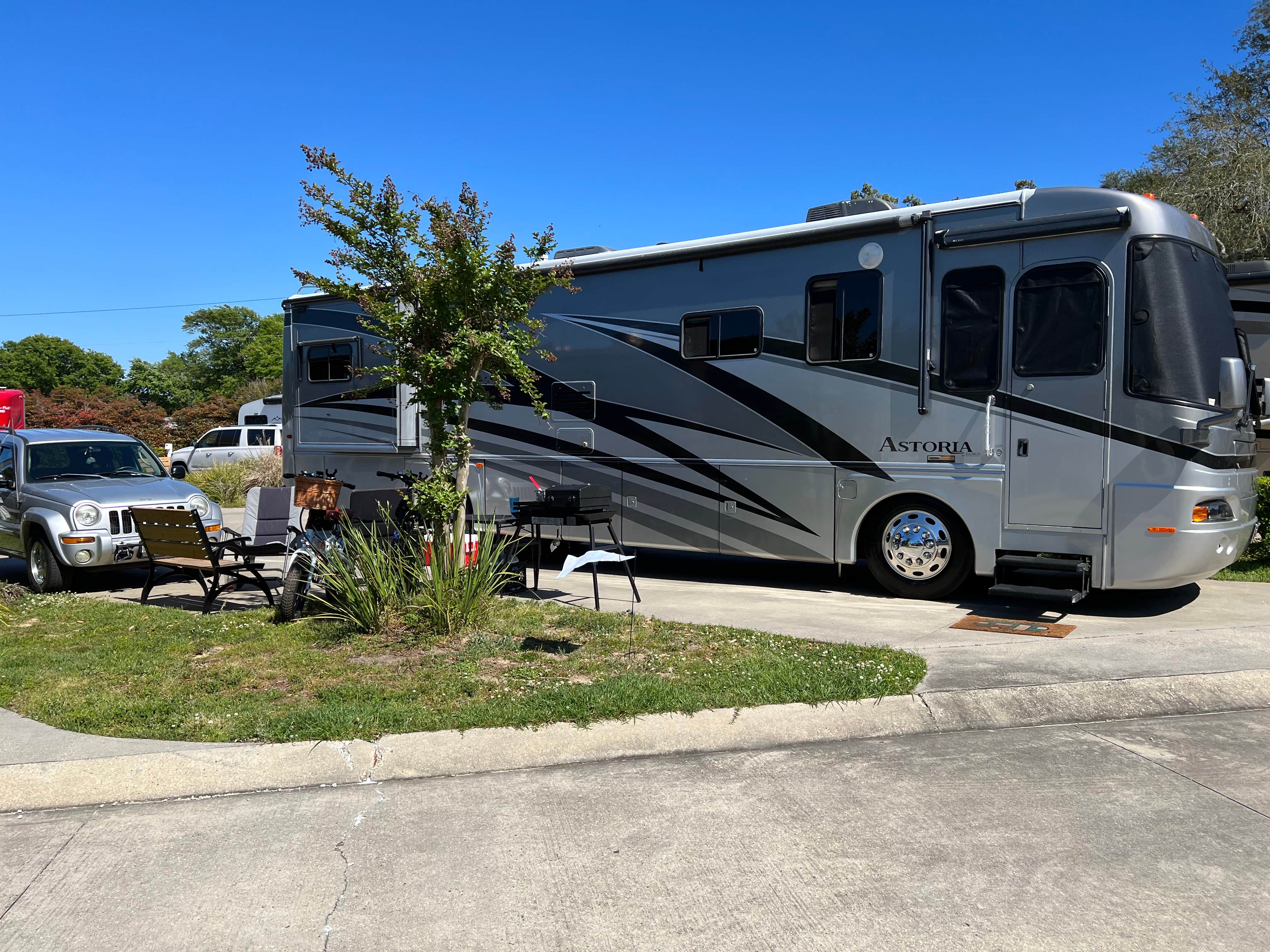 robin F.'s photo of rv camping at Majestic Oaks RV Resort near Biloxi, MS