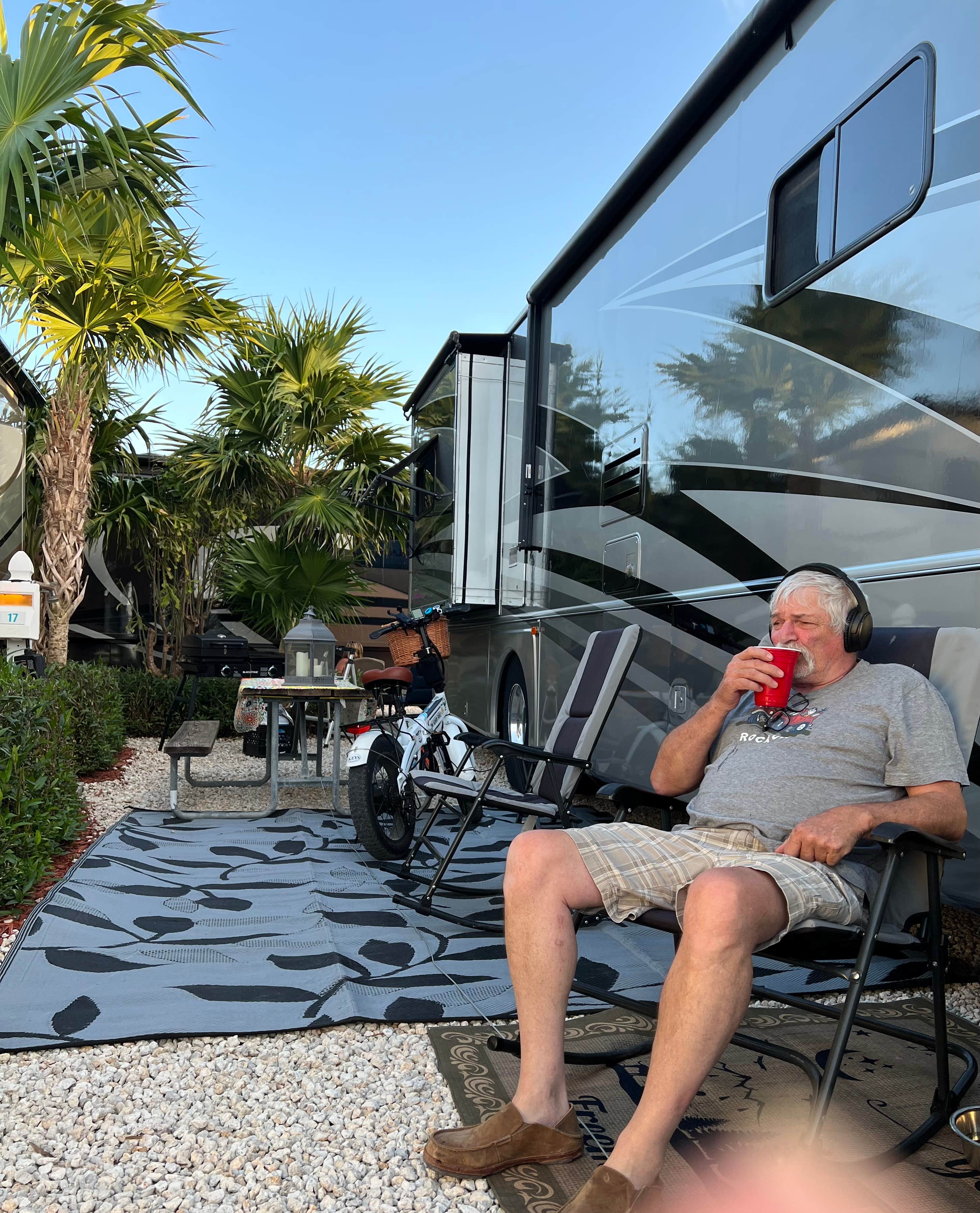 robin F.'s photo of rv camping at Grassy Key RV Park & Resort near Marathon Shores, FL