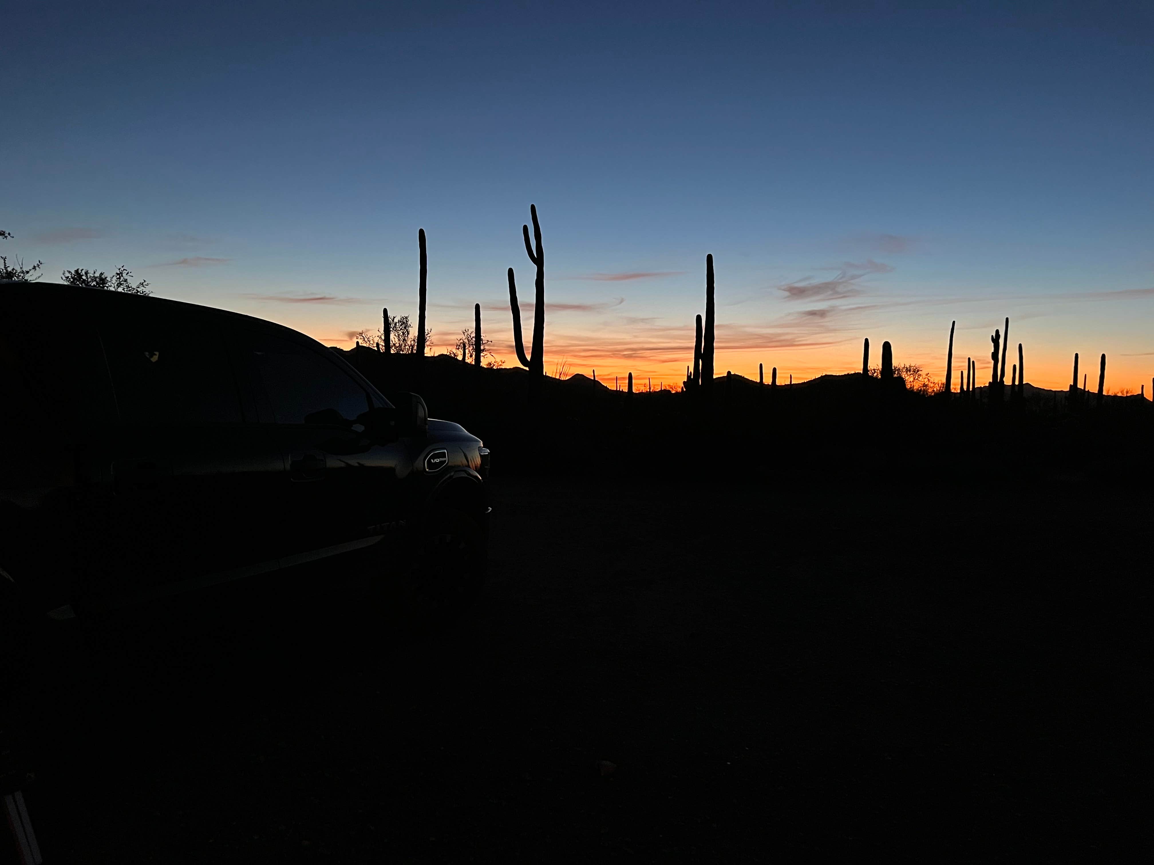 Sean's photo of a dispersed camping area at Ironwood Forest BLM National Monument Pump Station Dispersed near Eloy, AZ
