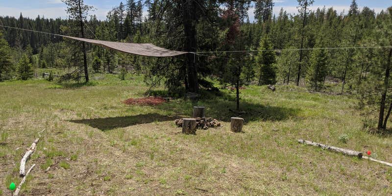 Camper submitted image from The High Road Cabin (two) TENT Spots