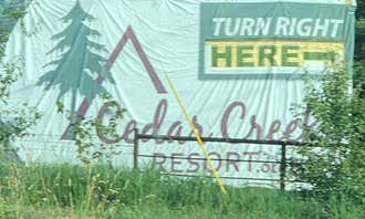 Camping near Cottonwoods RV Park & Campground: Cedar Creek Resort & RV Park, Columbia, Missouri