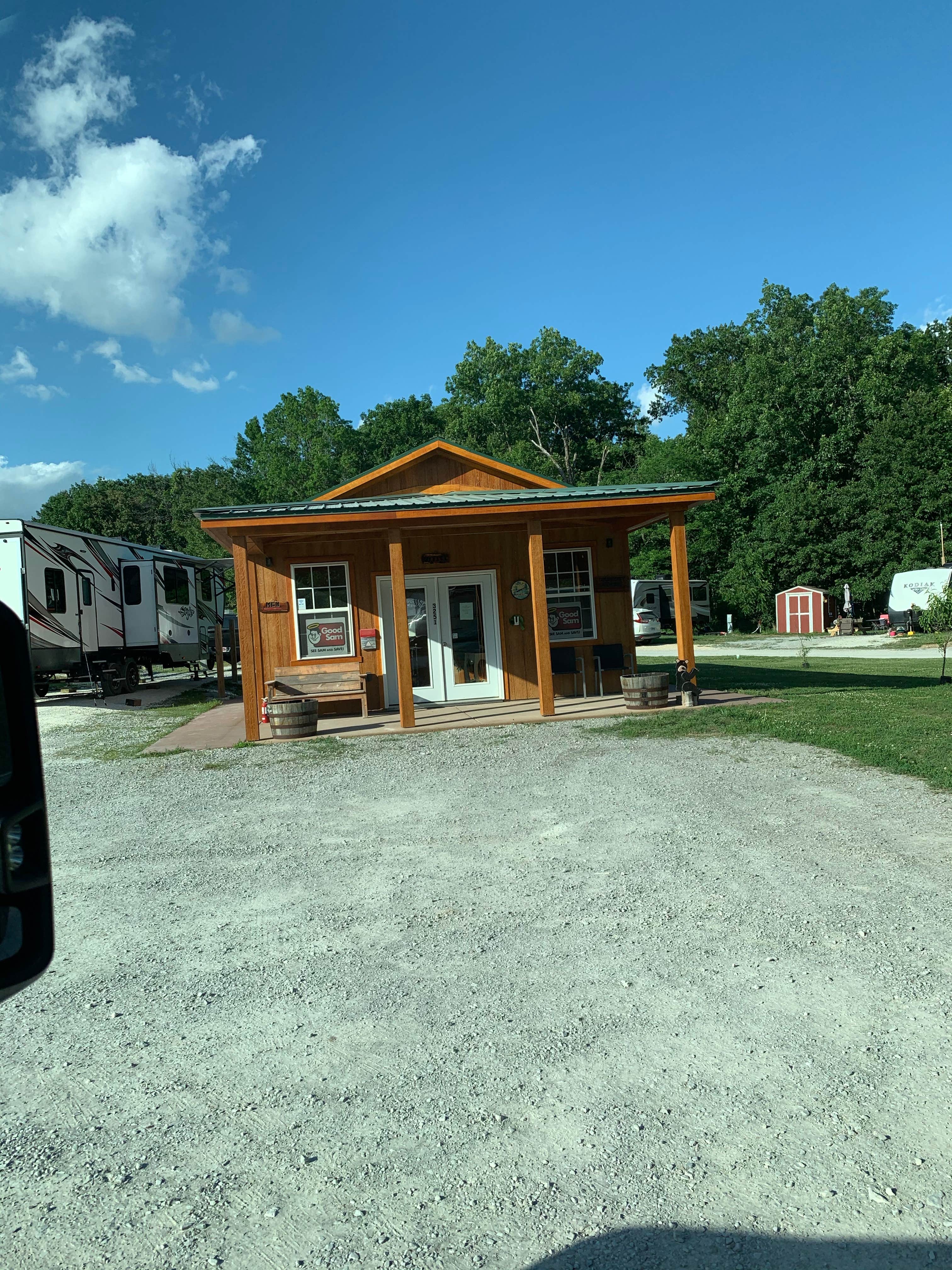 Beth R.'s photo of rv camping at Cedar Creek Resort & RV Park near Sturgeon, MO