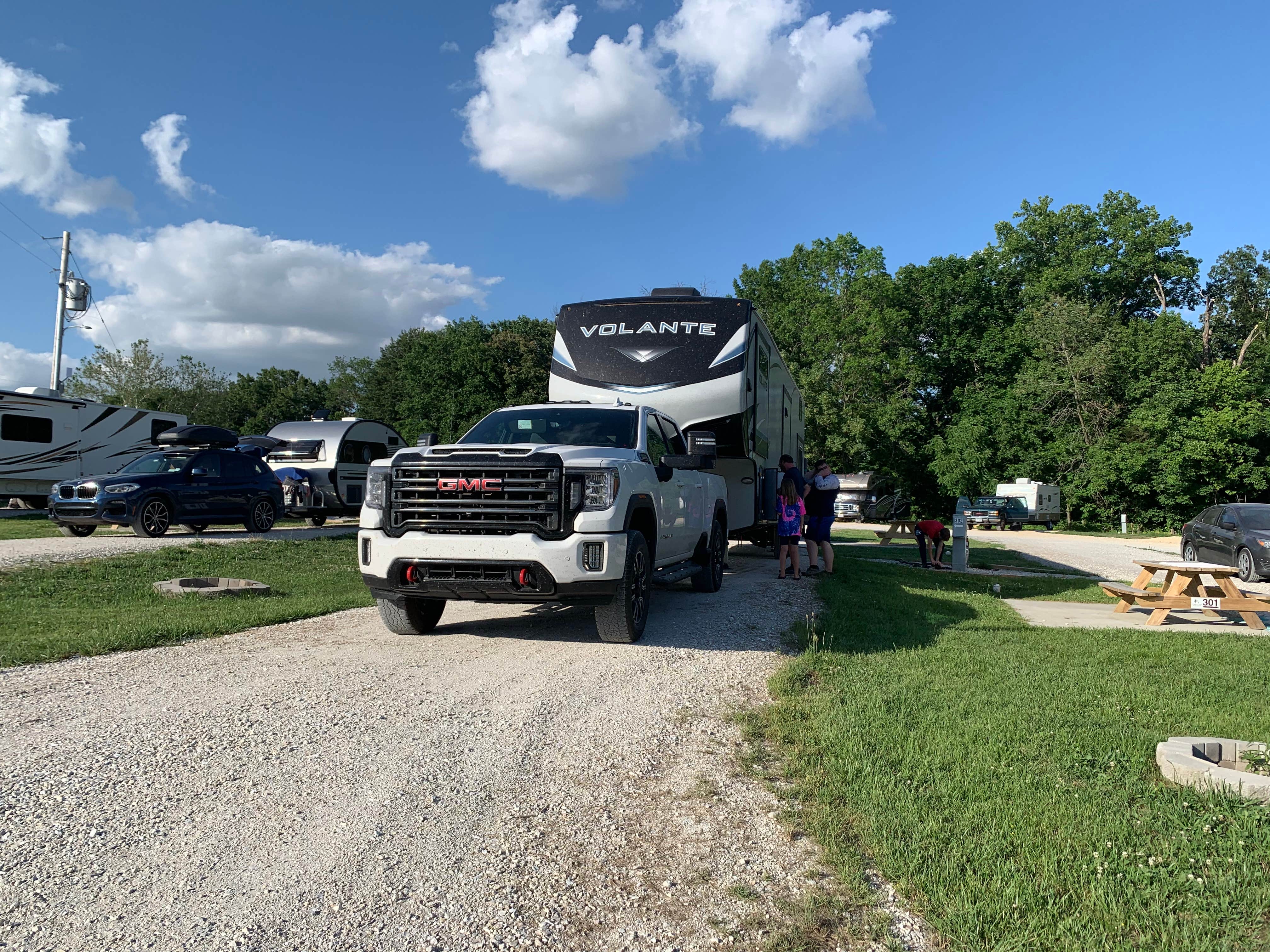 Beth R.'s photo of rv camping at Cedar Creek Resort & RV Park near Sturgeon, MO
