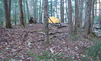 Camping near Sawyer Pond: White Mountain National Forest, Bartlett, New Hampshire